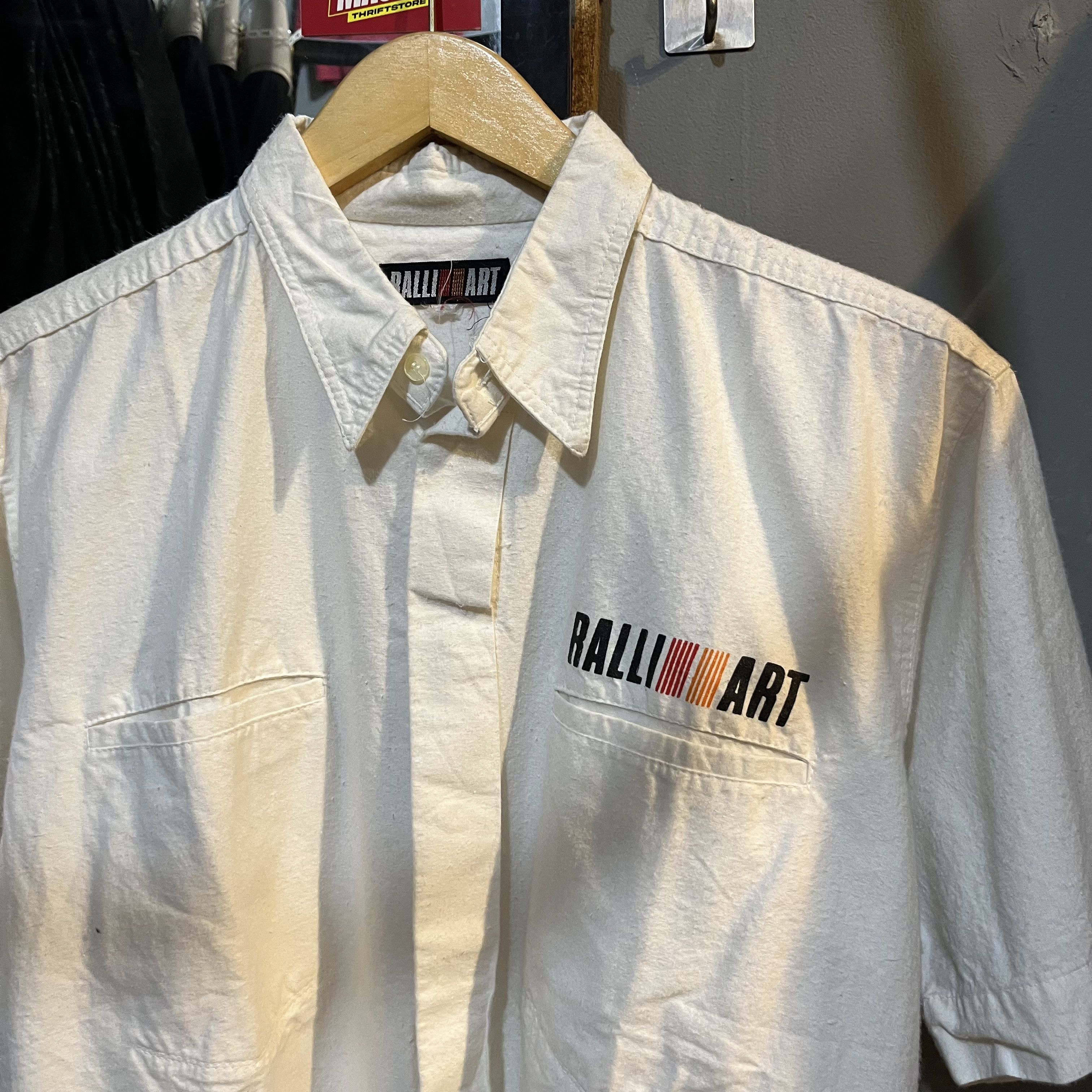 Japanese Brand × Vintage Ralli art racing short sleeve button shirt Size US M / EU 48-50 / 2 - 2 Thumbnail