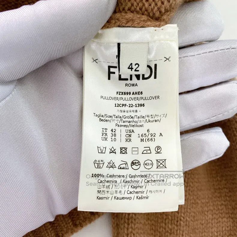 Fendi Fendi Brown Knit Top Size S / US 4 / IT 40 - 8 Thumbnail