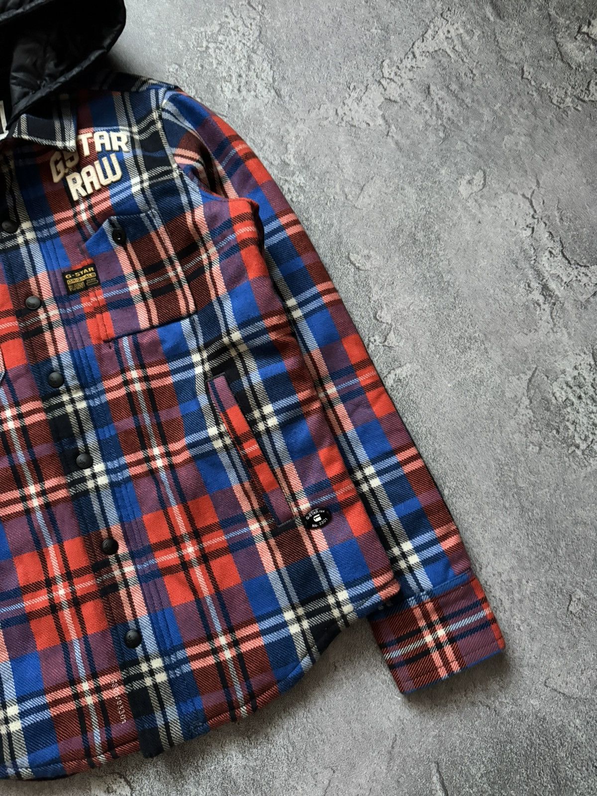 G-Star G star raw M forest hdd quiltd overshirt jacket shirt L/S Size US M / EU 48-50 / 2 - 7 Thumbnail