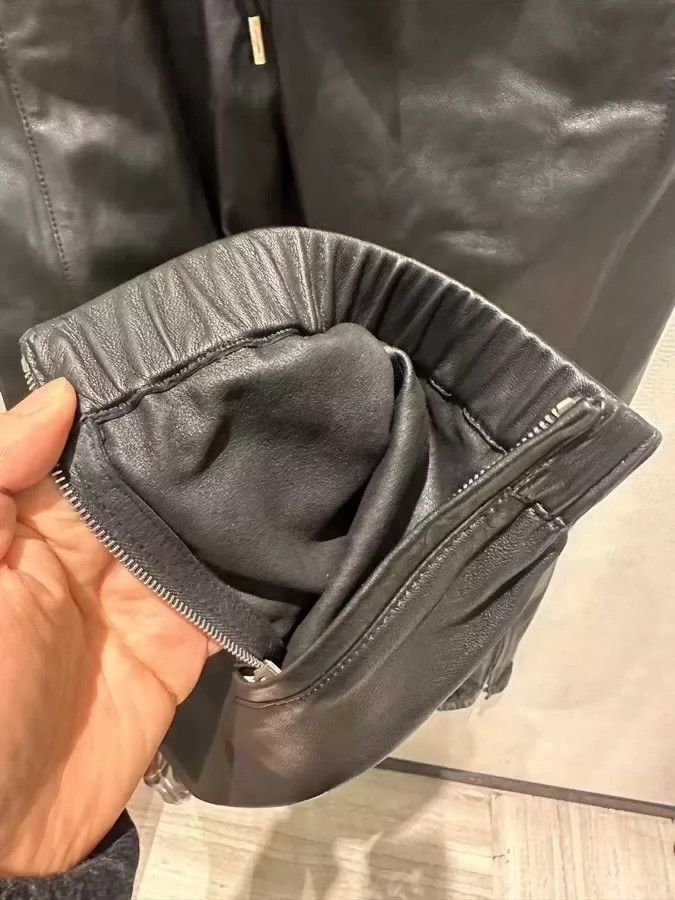 Saint Laurent Paris Saint Laurent Paris Lambskin sweatpants-2506 Size US 32 / EU 48 - 5 Thumbnail