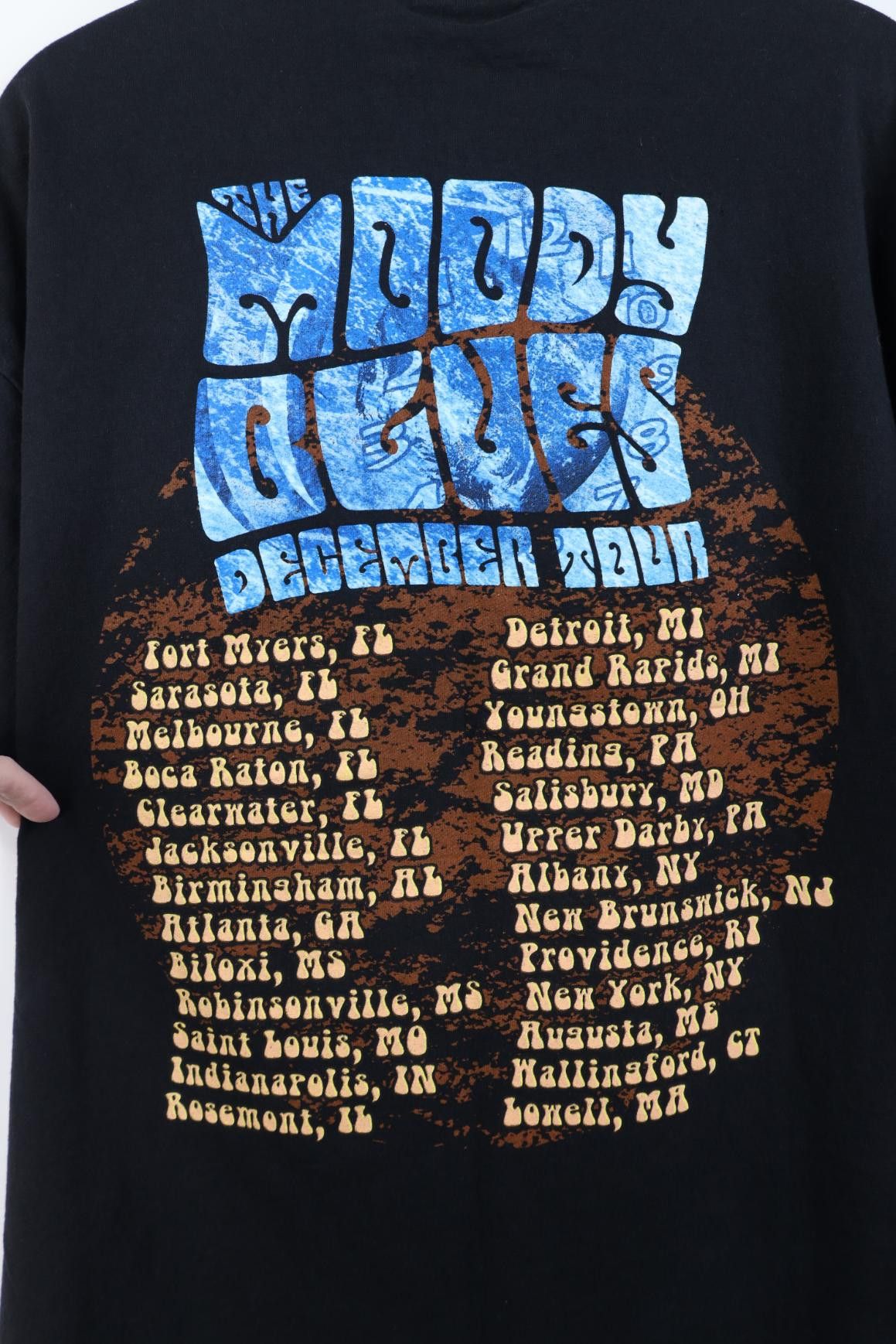Vintage Vintage Y2K 2003 December Tour The Moody Blues Band T-Shirt Size US XL / EU 56 / 4 - 11 Thumbnail