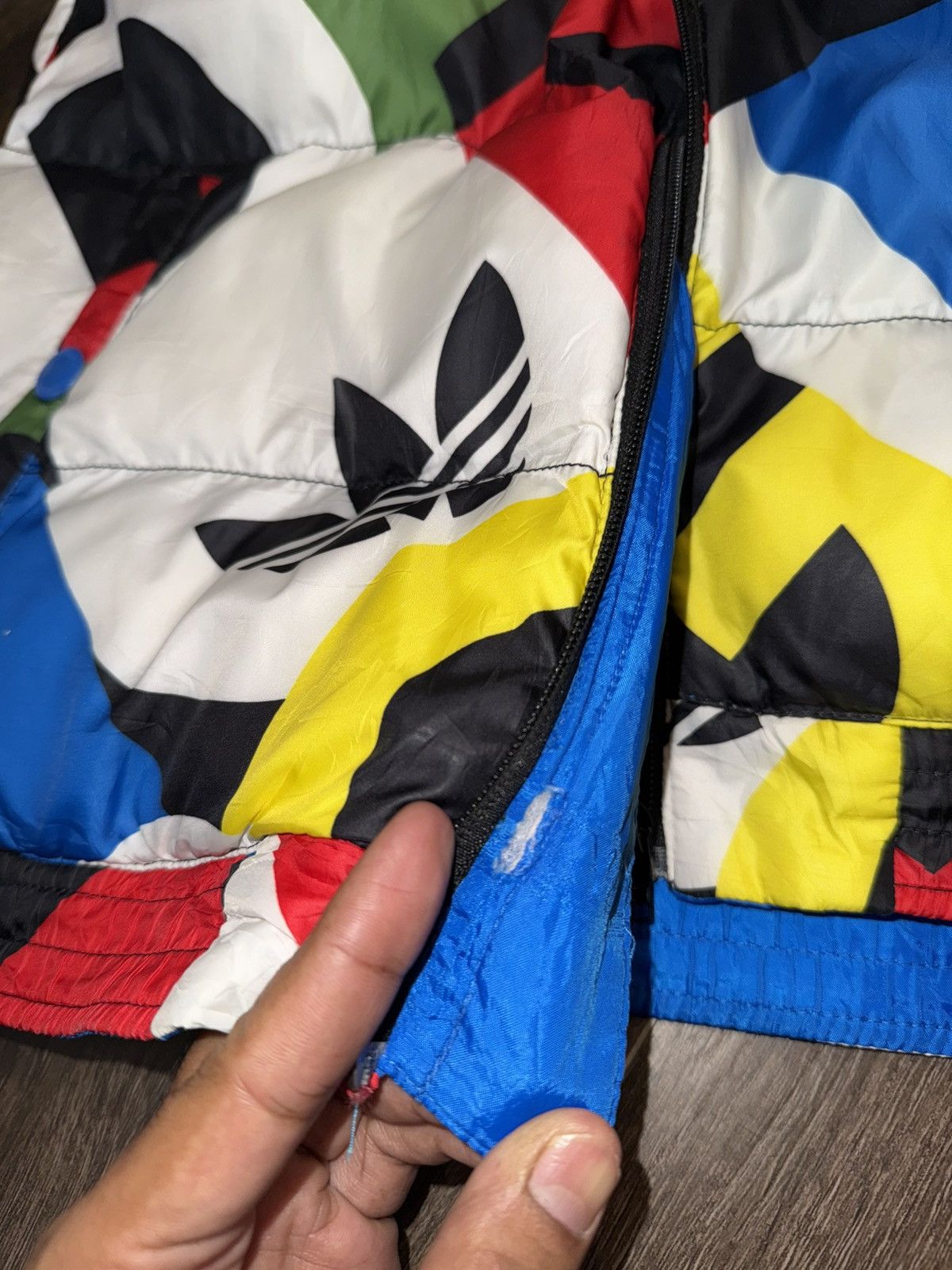 Adidas y2k ADIDAS Multicolor Padded Vest Down Size US S / EU 44-46 / 1 - 9 Thumbnail
