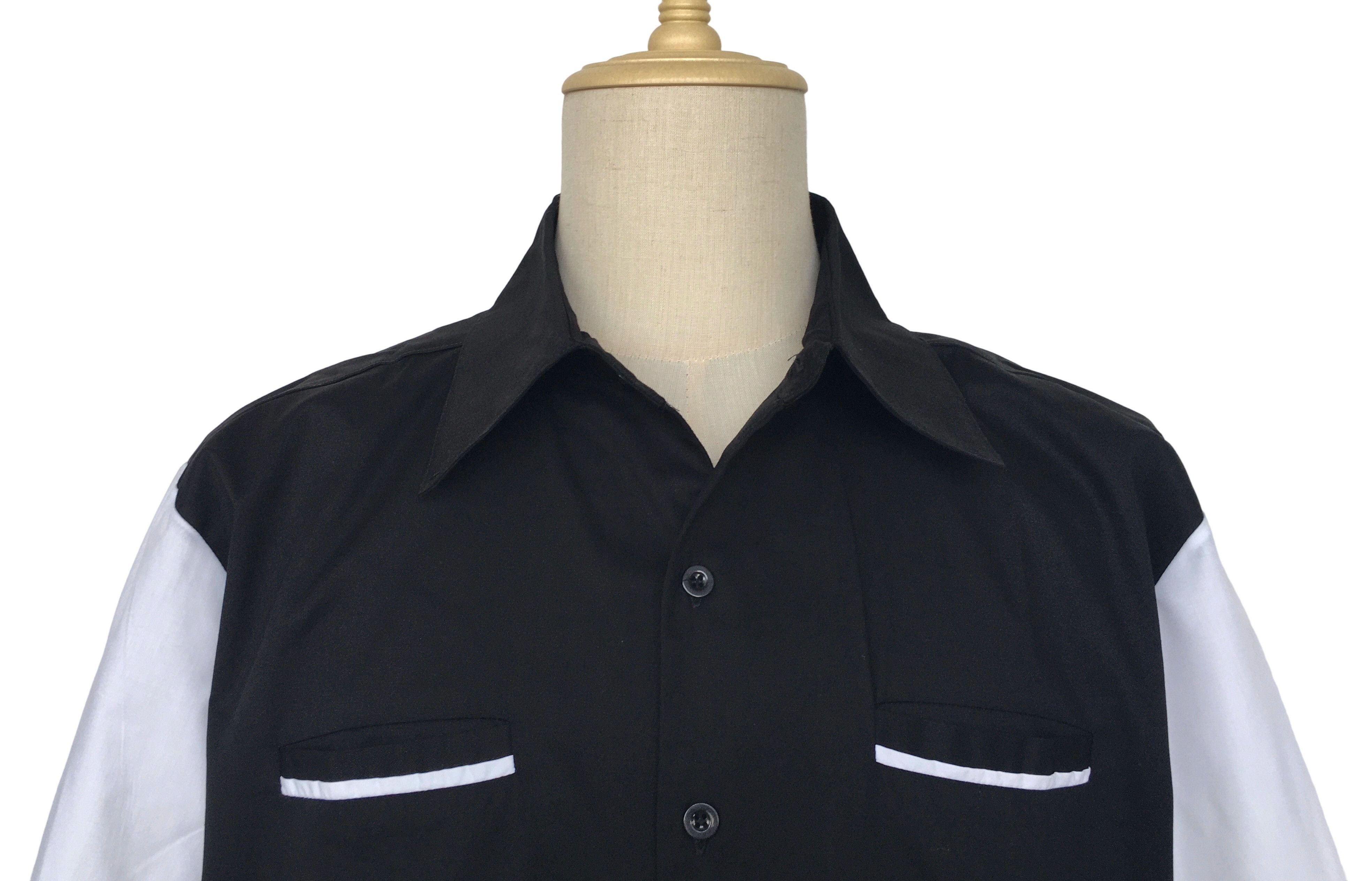 Other Vintage Shirt Short Sleeve Men Clothes Black Size US XXL / EU 58 / 5 - 4 Thumbnail