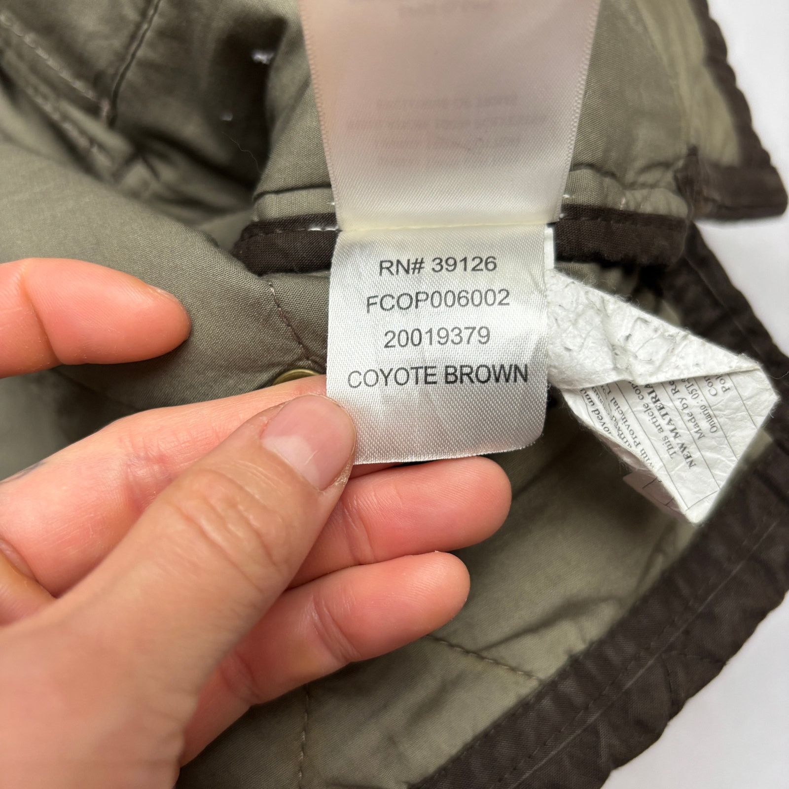 Filson Filson Quilted Polson Vest Coyote Brown 2XL Waxed Workwear Size US XXL / EU 58 / 5 - 8 Thumbnail