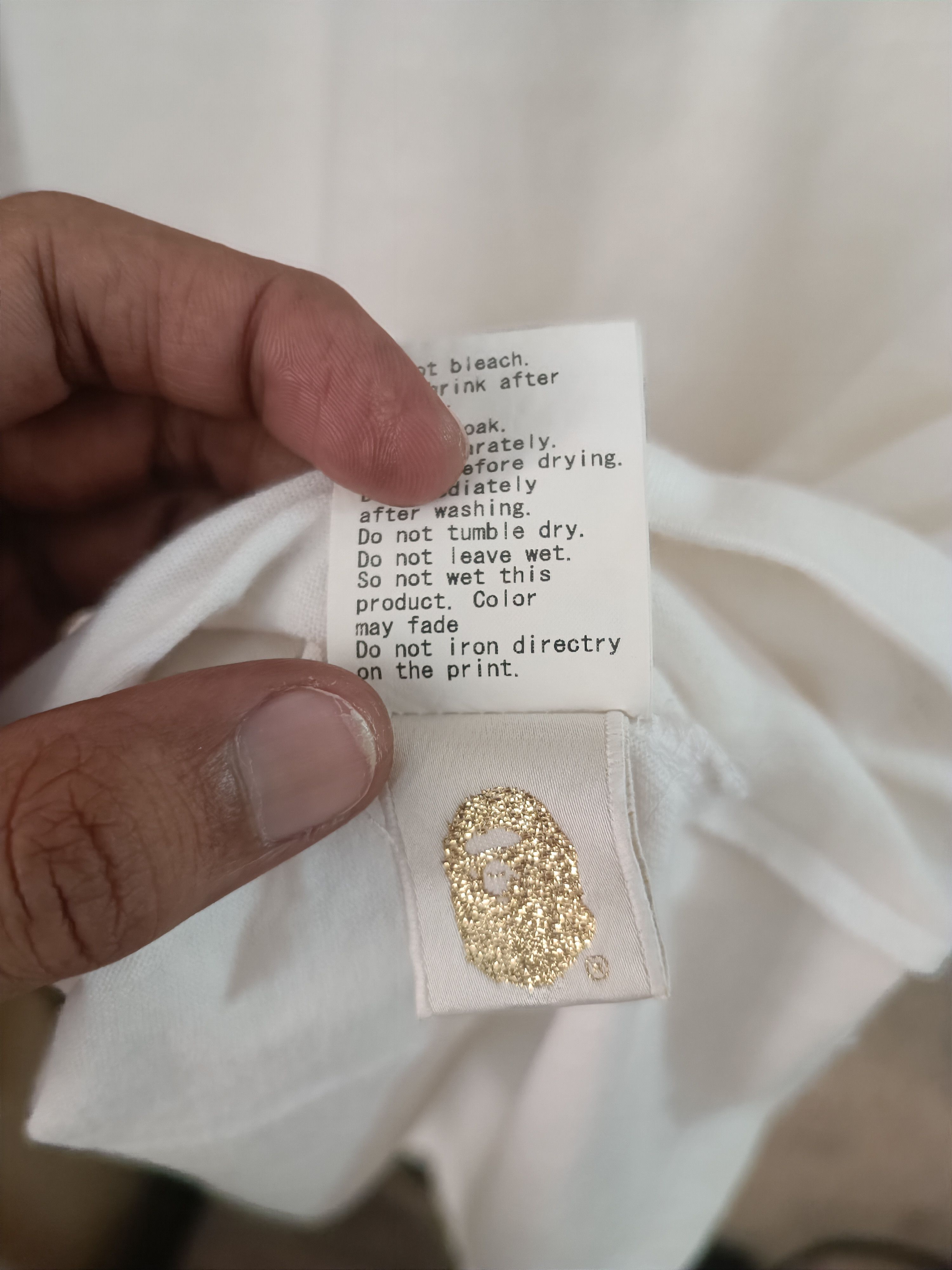 Bape Vintage Bape 3q Shirt Size US M / EU 48-50 / 2 - 9 Thumbnail