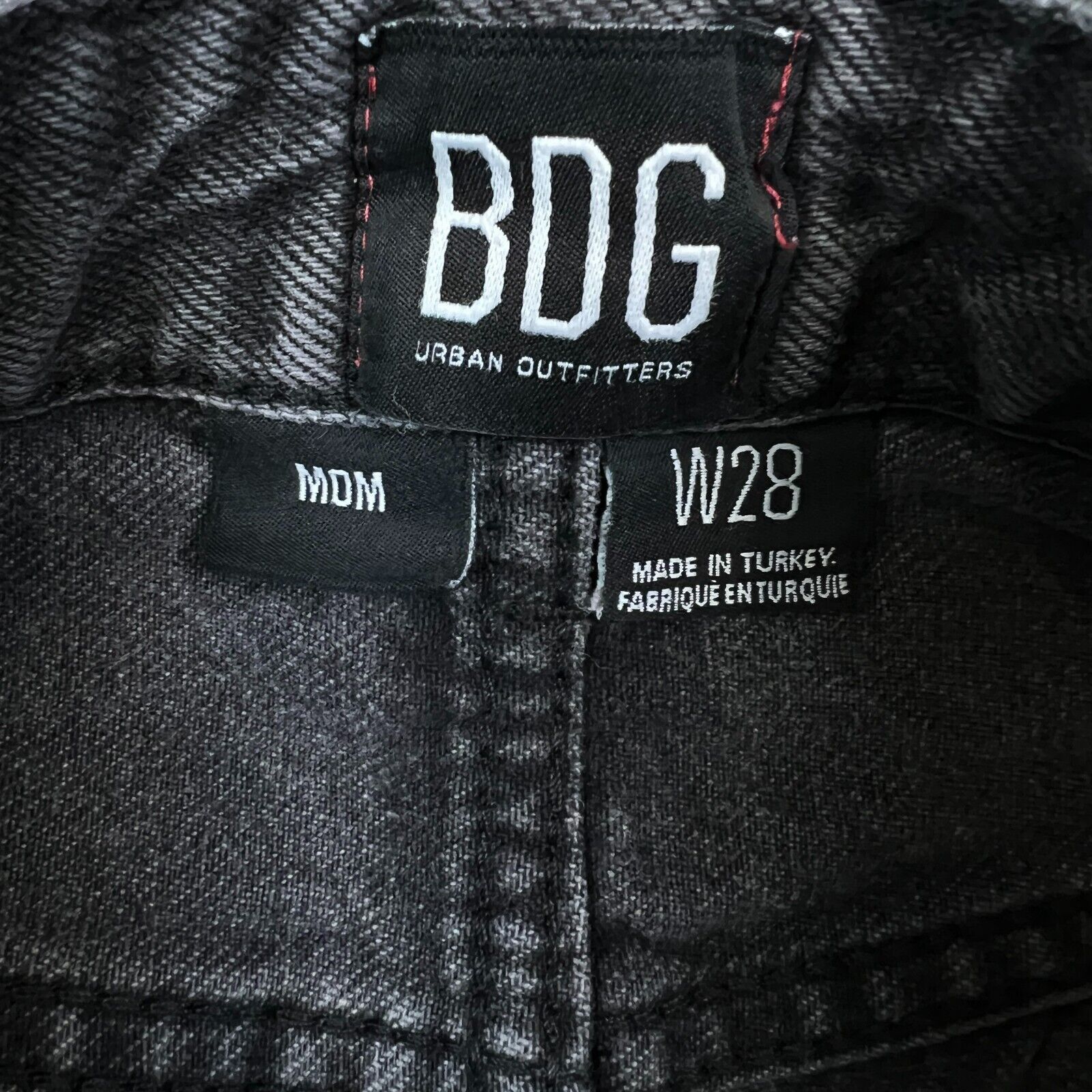 Bdg × Vintage BDG Jeans sz 28 Urban Outfitters High Rise Taper Denim Pants Size 28" / US 6 / IT 42 - 8 Thumbnail