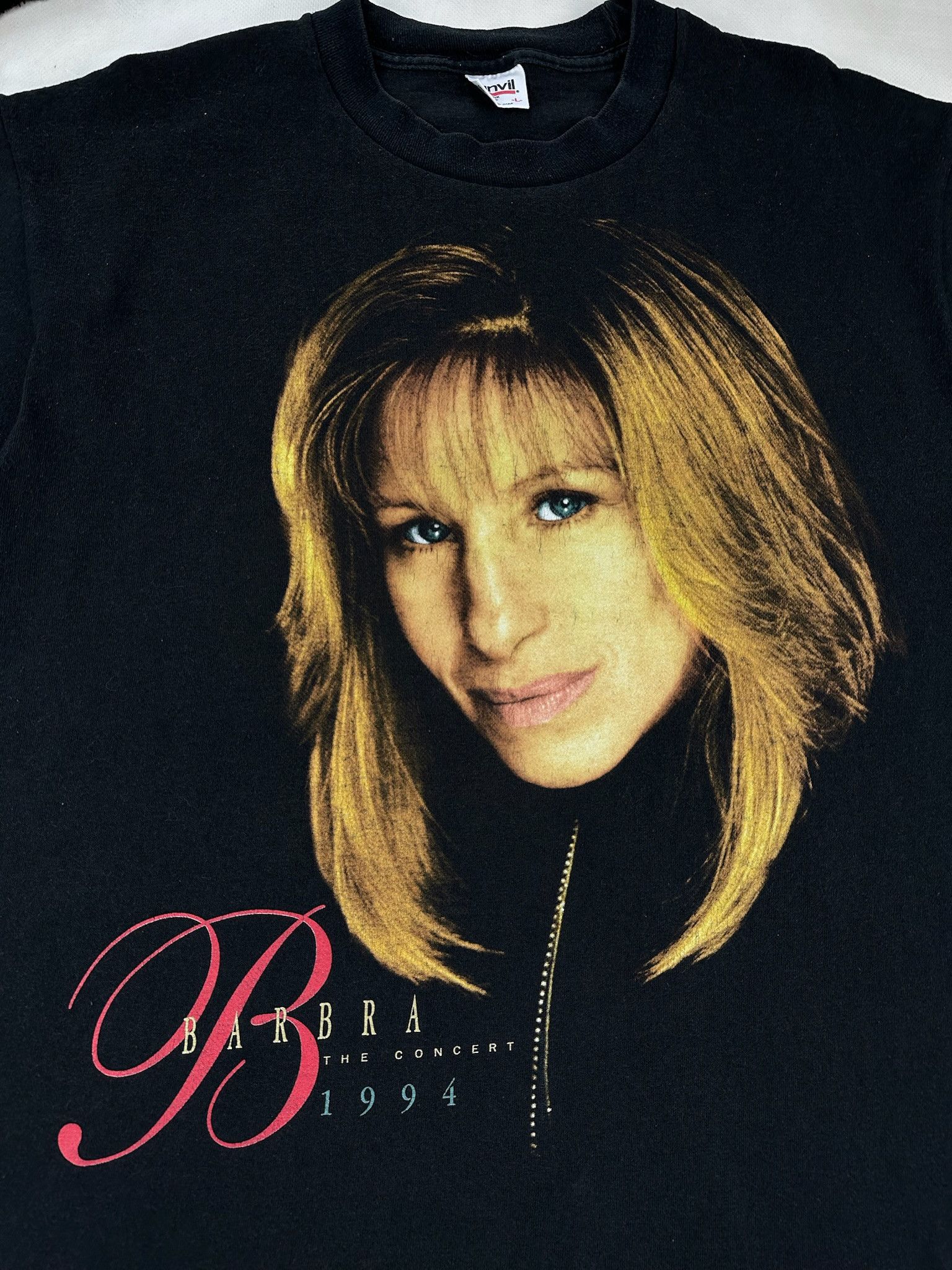 Vintage 90s 1994 Single Stitched Barbra Streisand T Shirt