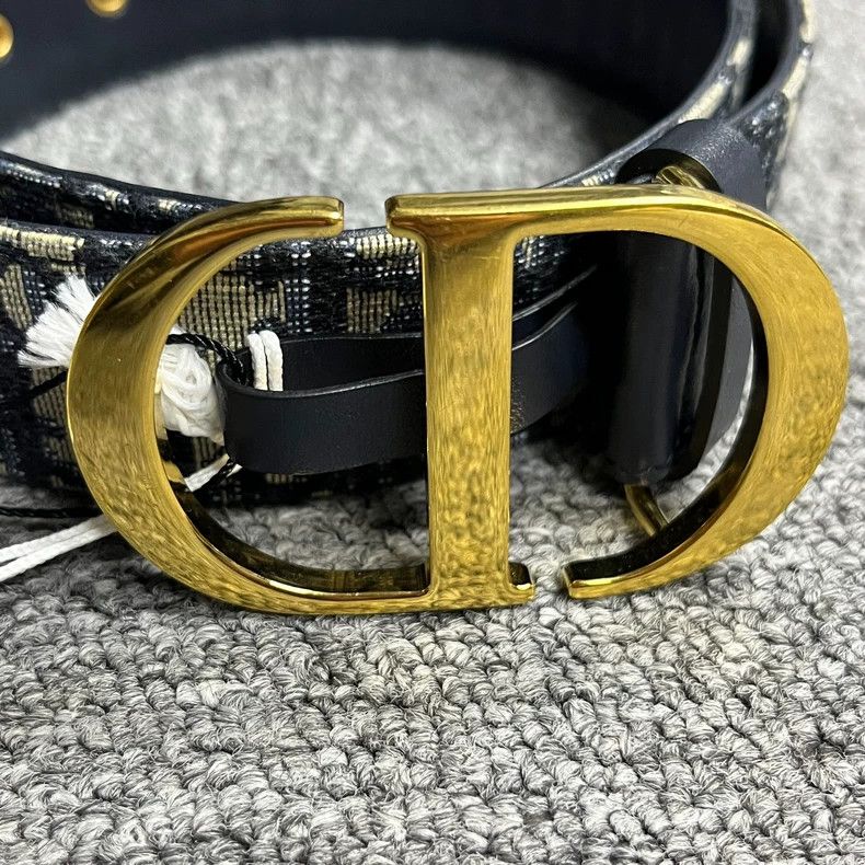 Dior Dior Size 70/75The latest oblique latchard smooth buckle co Size ONE SIZE - 2 Thumbnail