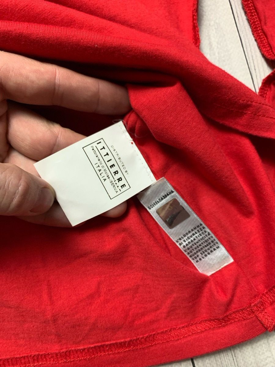 Dolce & Gabbana × Vintage Dolce&gabbana d&g v neck long sleeve sweatshirt Red size L Size US L / EU 52-54 / 3 - 6 Thumbnail