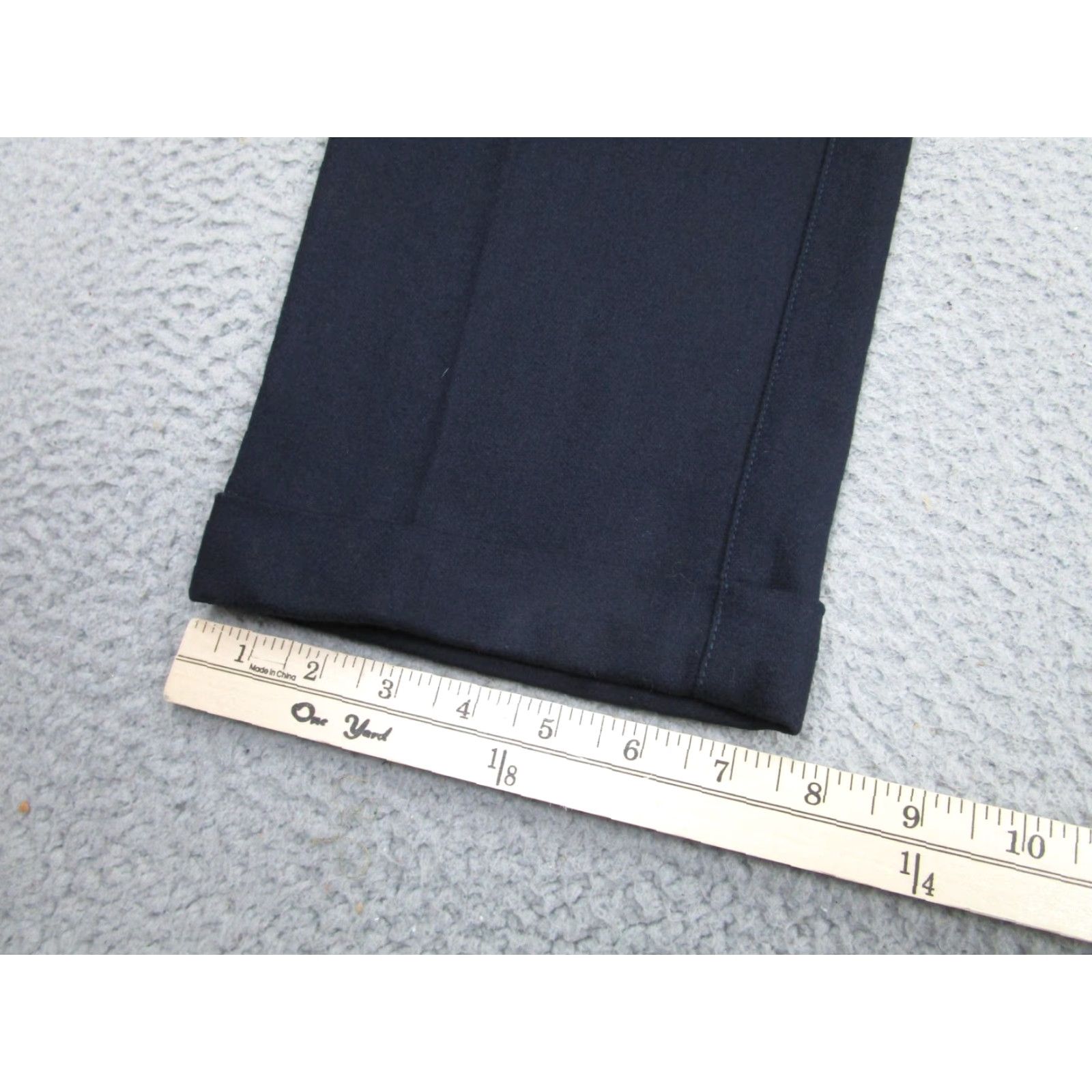 Vintage VINTAGE Weber Weber Sartoria Pants Mens 52 Navy Wool Cashmere Dress Trousers Italy Size US 36 / EU 52 - 3 Thumbnail