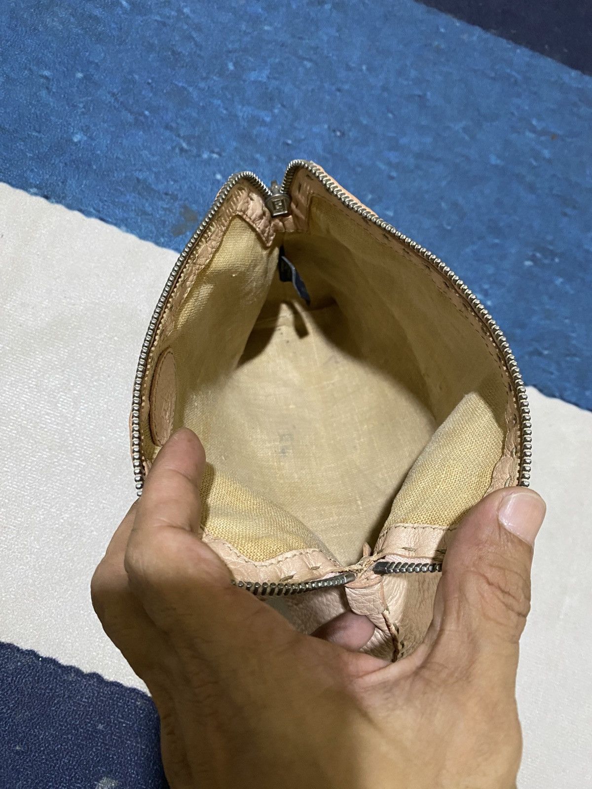 Fendi Fendi Selleria Baby Pink Pouch Size ONE SIZE - 10 Thumbnail