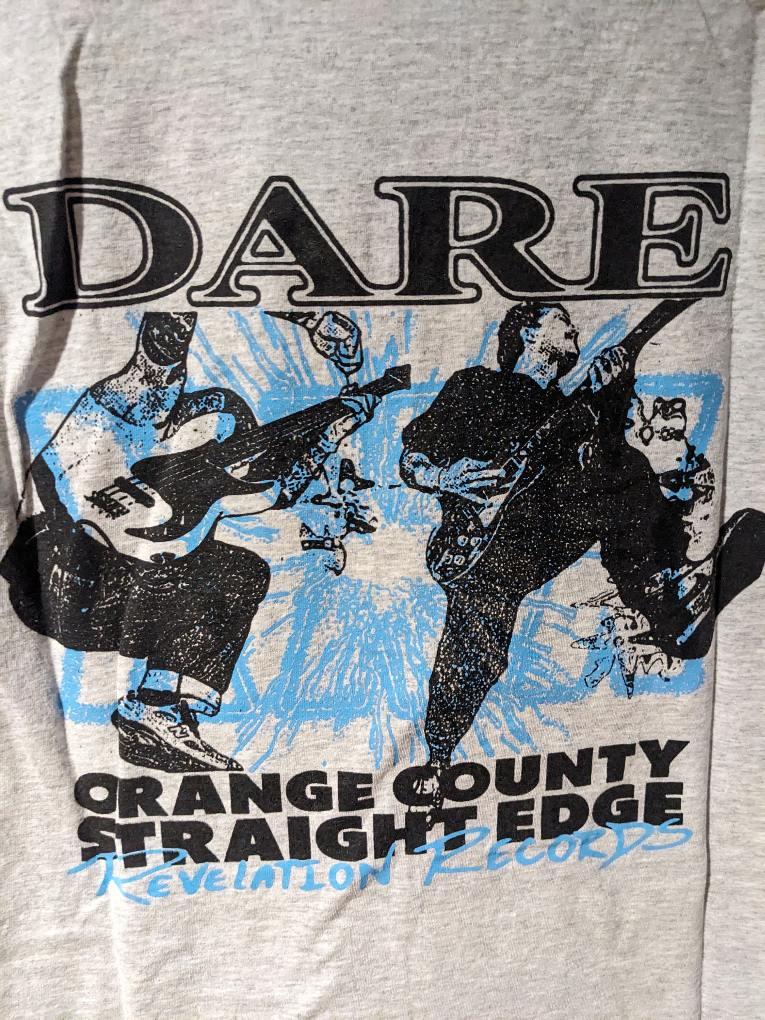 Band Tees × Fruit Of The Loom Dare Orange County Straight Edge Revelation Record Tank Top Size US XL / EU 56 / 4 - 2 Thumbnail