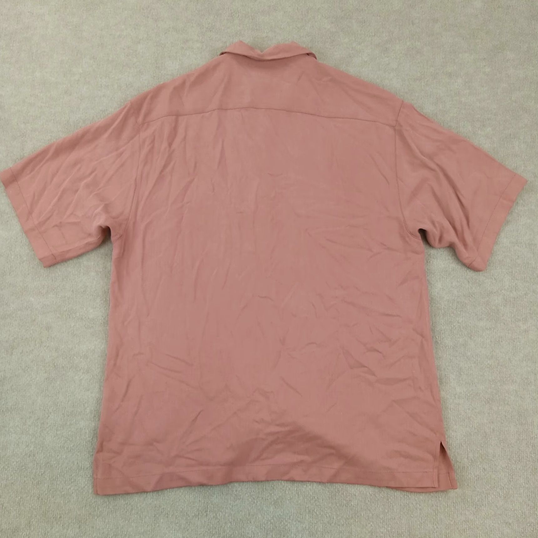 Tommy Bahama Tommy Bahama Mens Shirt Medium Extra Large XL Pink Short Sleeve Casual Lightweight Silk Beach Size US M / EU 48-50 / 2 - 7 Thumbnail