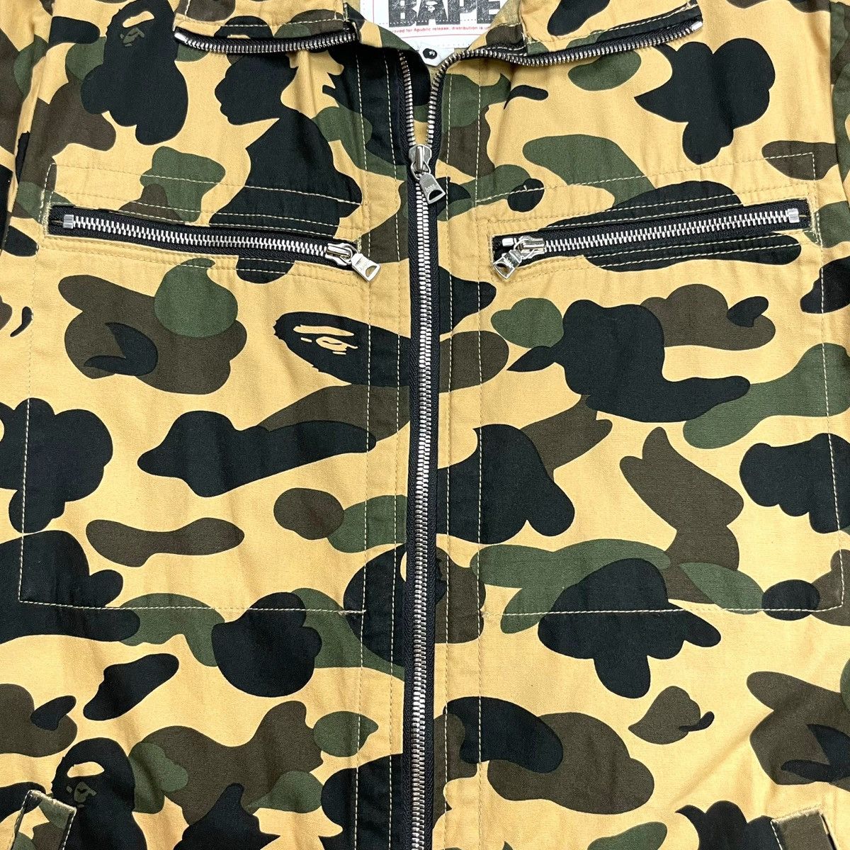 Bape OG2000's BAPE 1st Camo L/S Zip Up Jacket Size US M / EU 48-50 / 2 - 7 Thumbnail