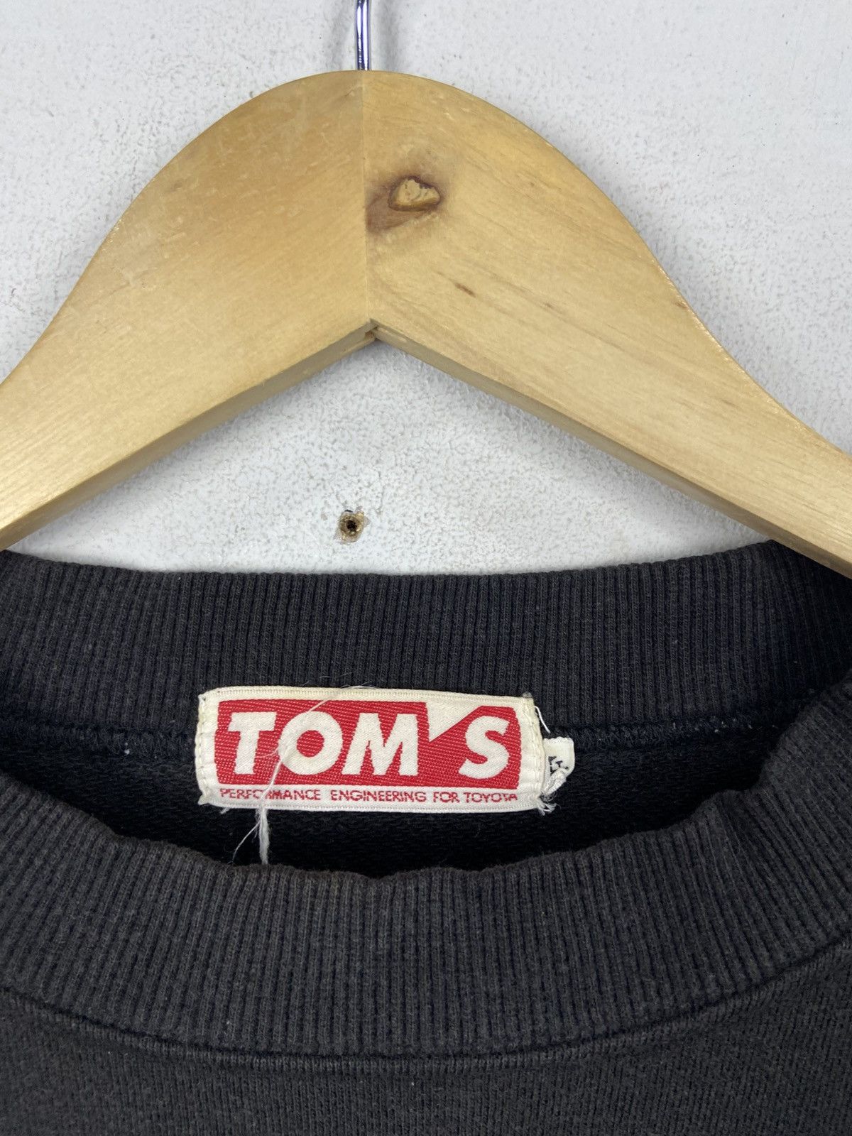 Toms × Vintage Vintage Toms Pro Racing Team All Logo Sweatshirt Size US L / EU 52-54 / 3 - 3 Thumbnail