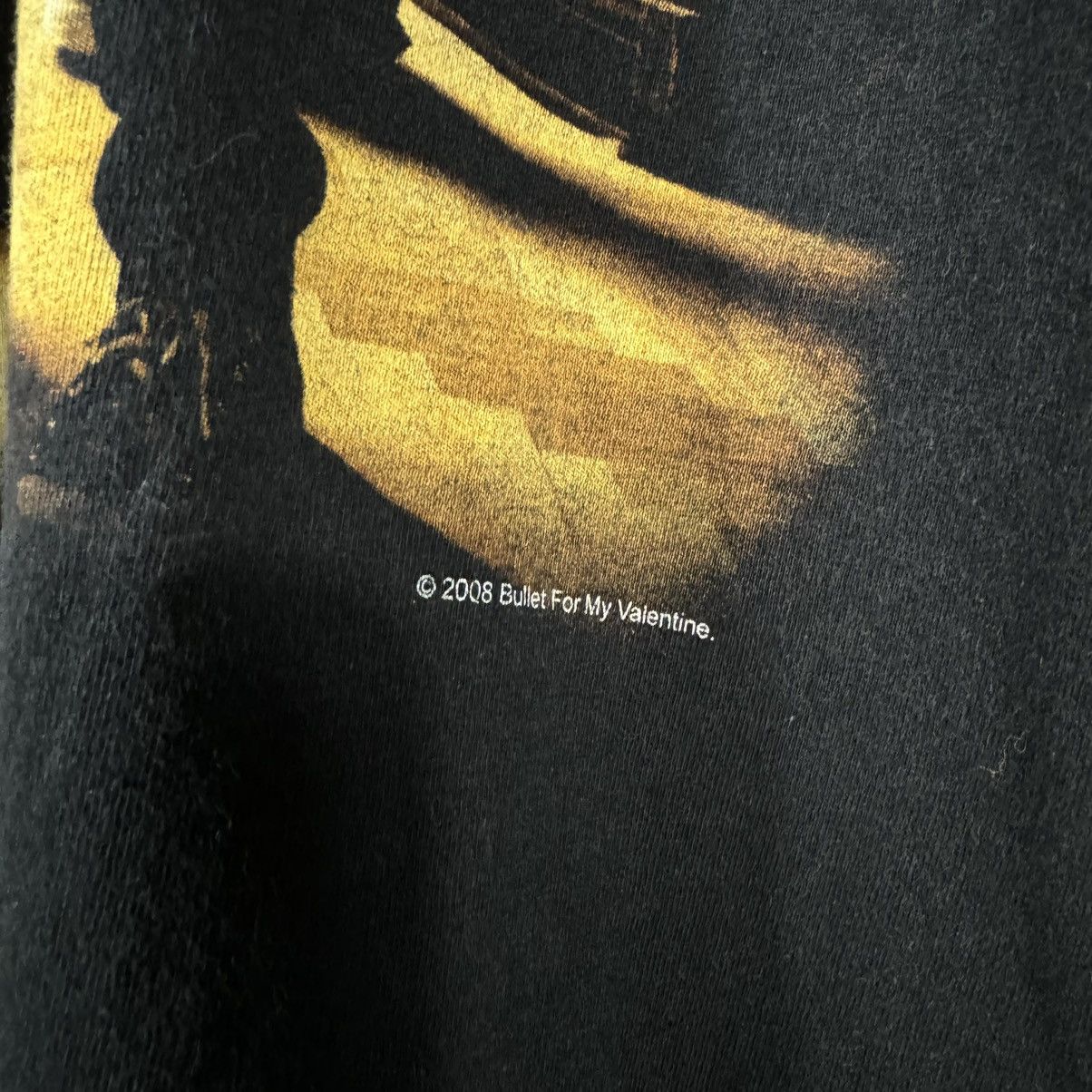 Band Tees Bullet For My Valentine 2008 Y2K Band T-shirt Size US L / EU 52-54 / 3 - 3 Thumbnail