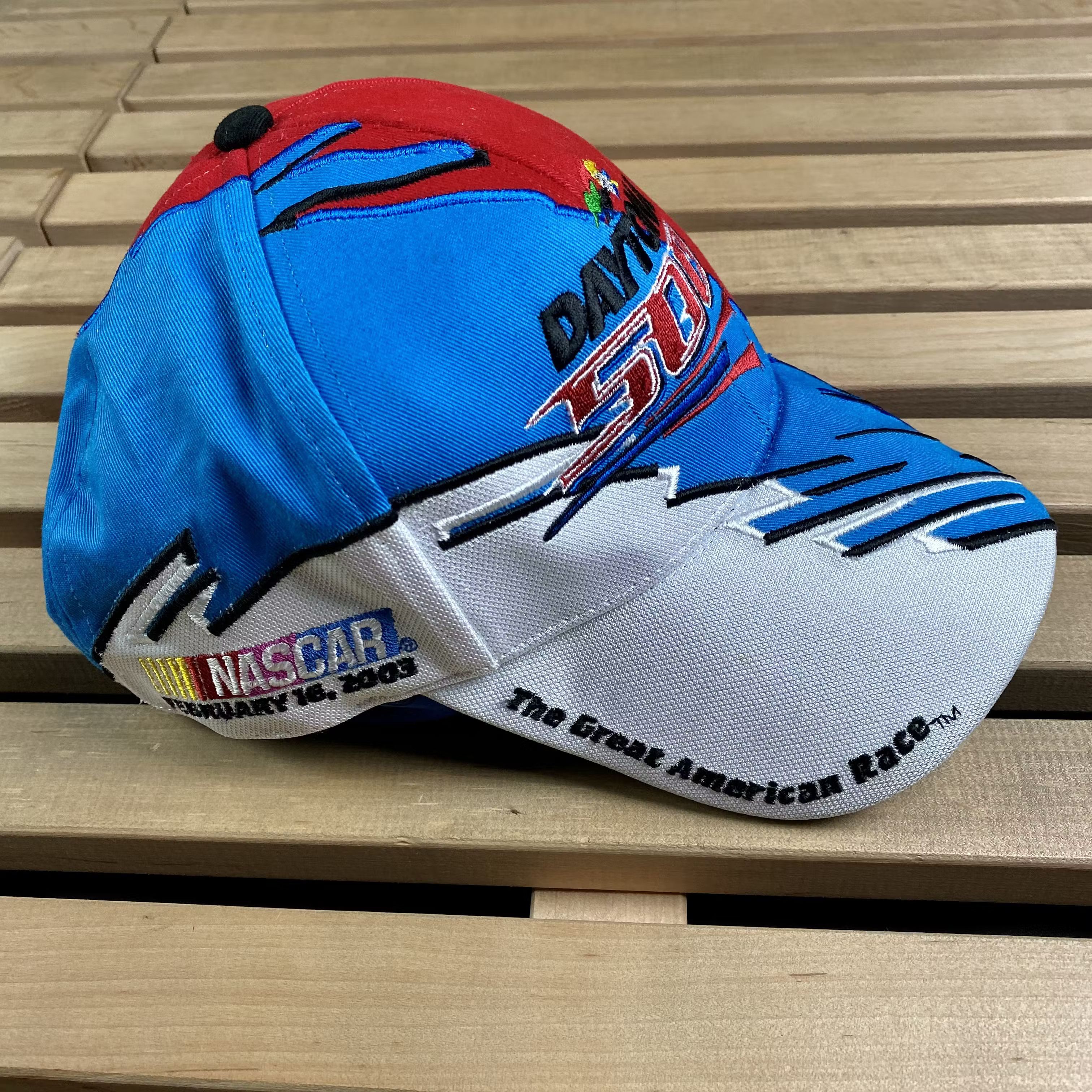 NASCAR × Vintage Mens Vintage Cap Daytona 500 One Size Size ONE SIZE - 5 Thumbnail