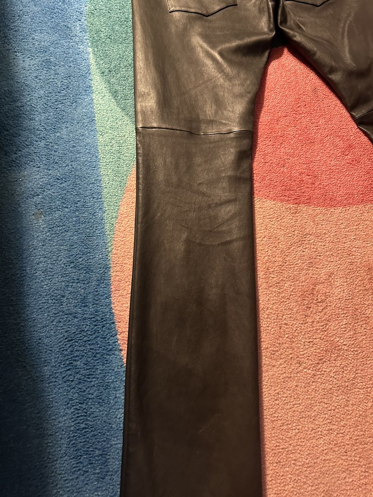 1017 ALYX 9SM × Alyx 1017 Alyx 9SM Black Buckle Leather Pants Size US 34 / EU 50 - 10 Thumbnail
