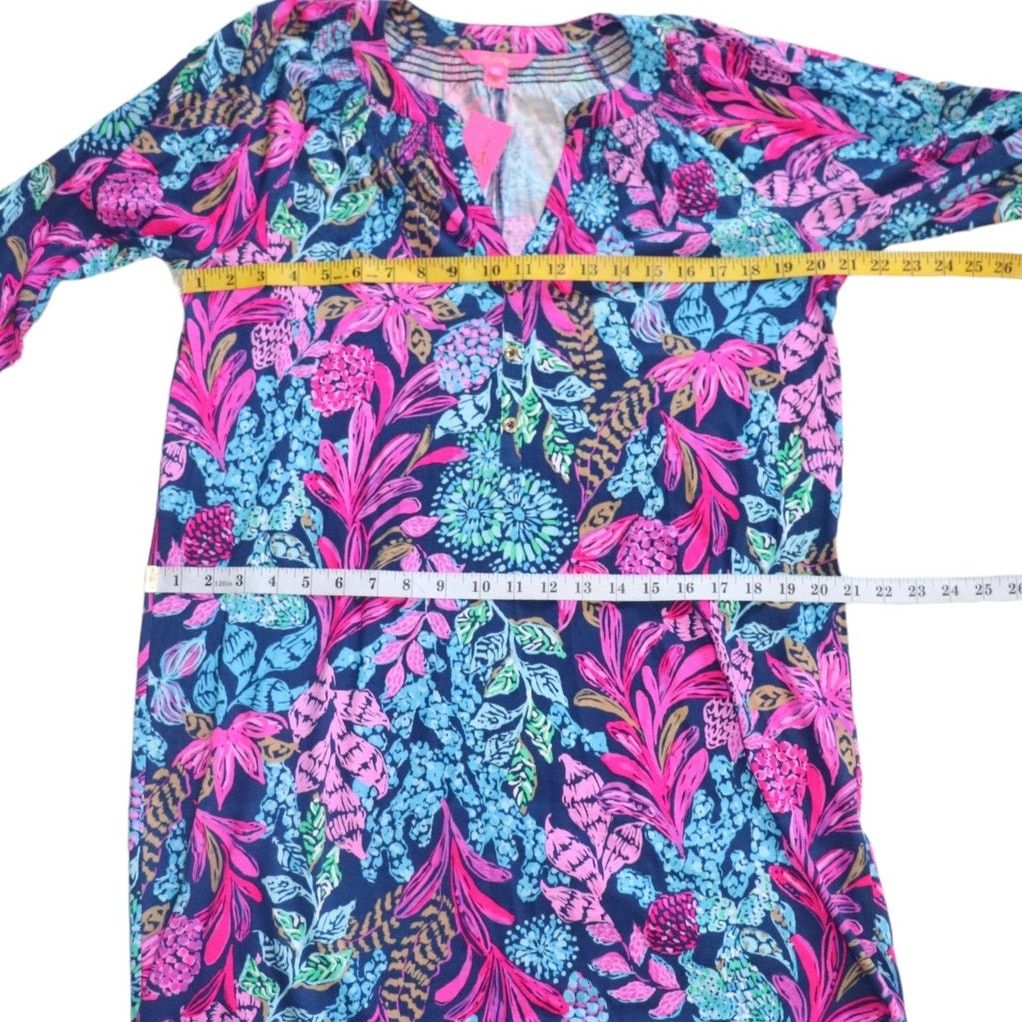 Lilly Pulitzer NWT Lilly Pulitzer Norris 3/4 Sleeve Dress Size Large 010933 Size L / US 10 / IT 46 - 4 Thumbnail