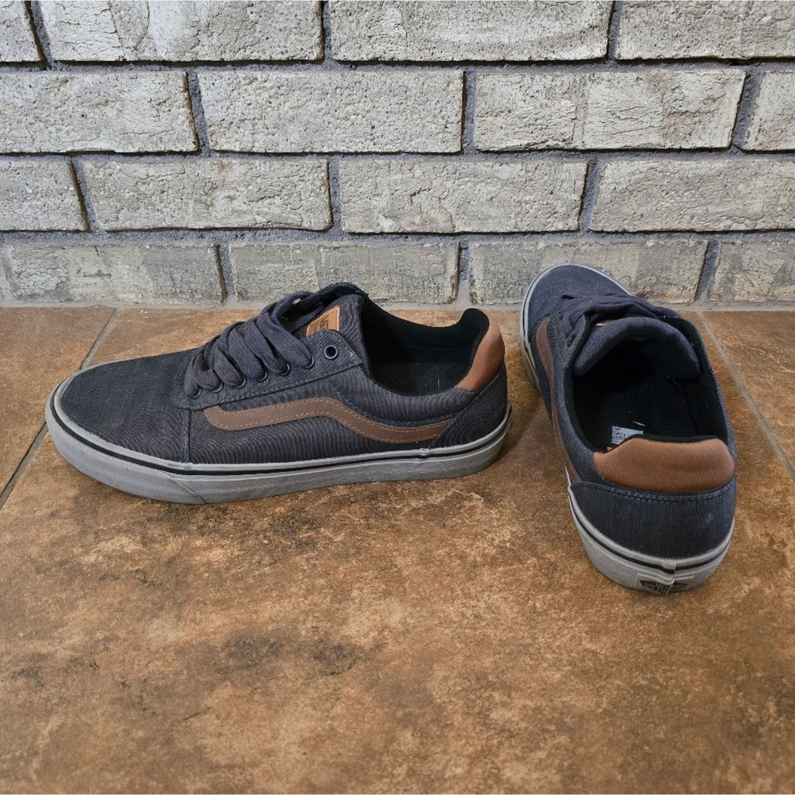 Vans Denim | VANS | Low Top Sneaks Size US 11.5 / EU 44-45 - 3 Thumbnail