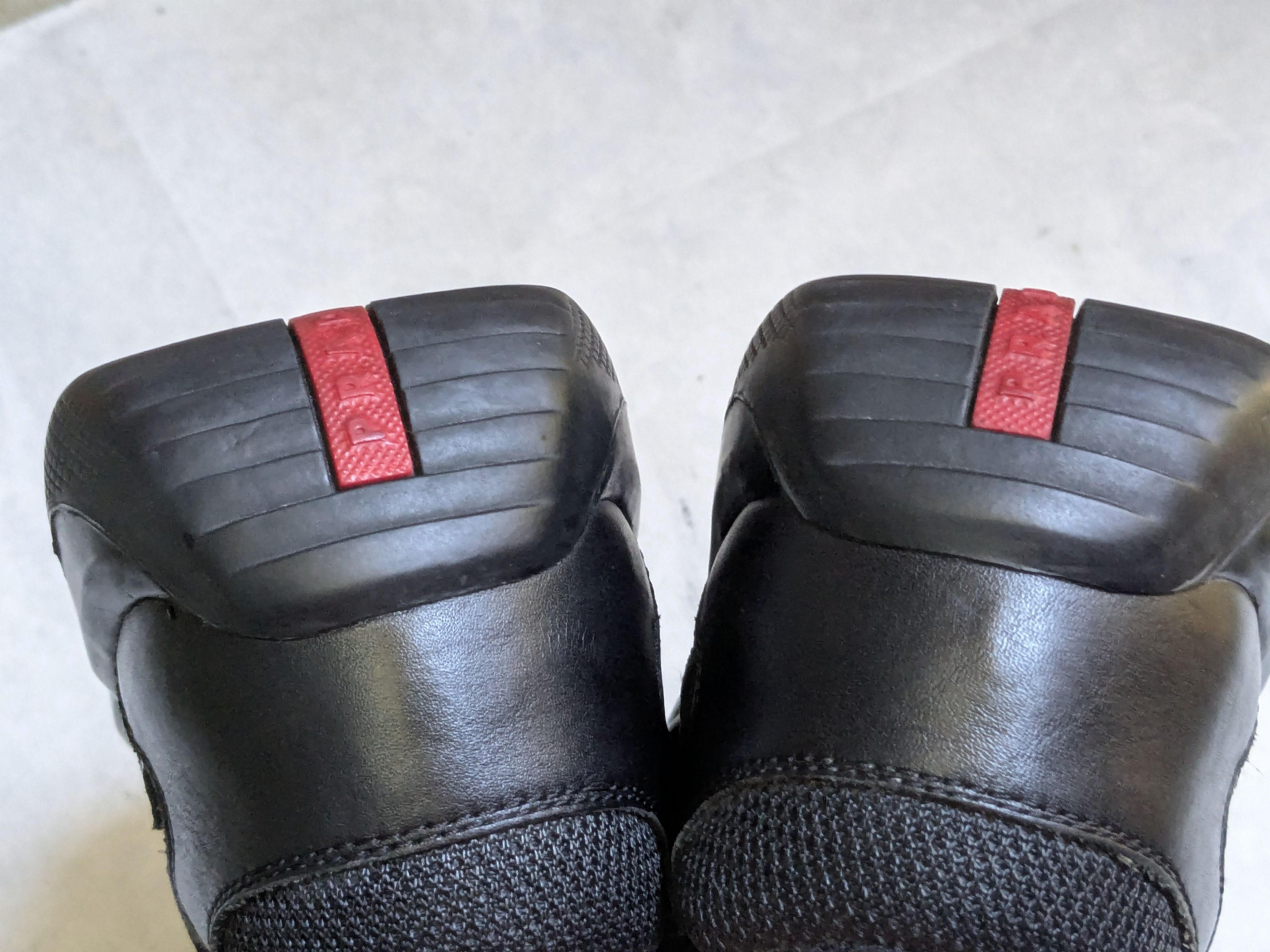 Prada Prada America's Cup Sneakers Black Red 11 Low Tops Leather Size US 11 / EU 44 - 13 Thumbnail