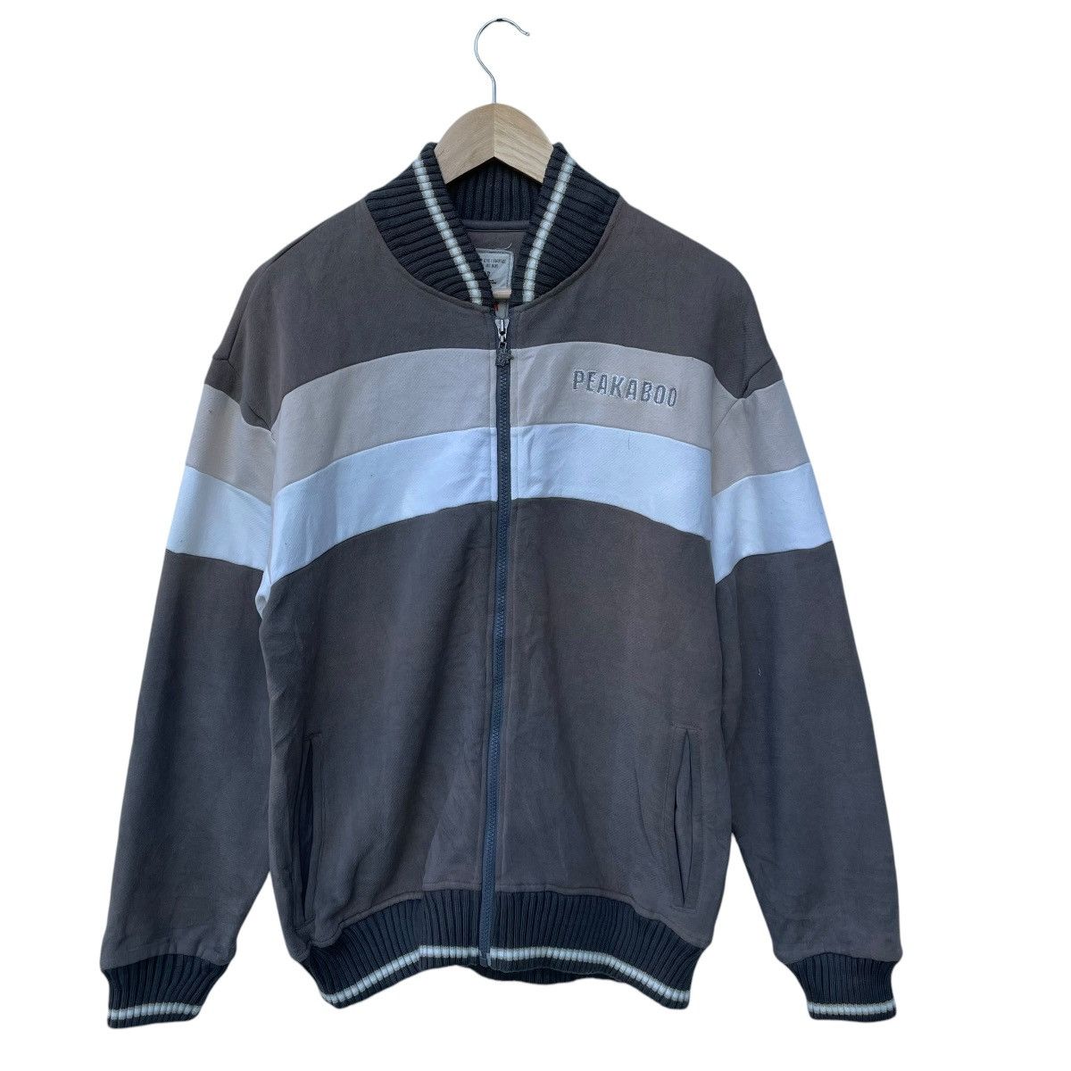 Japanese Brand × Vintage Vintage Japanese Brand Peakaboo Stripe Jacket Size US M / EU 48-50 / 2 - 1 Thumbnail