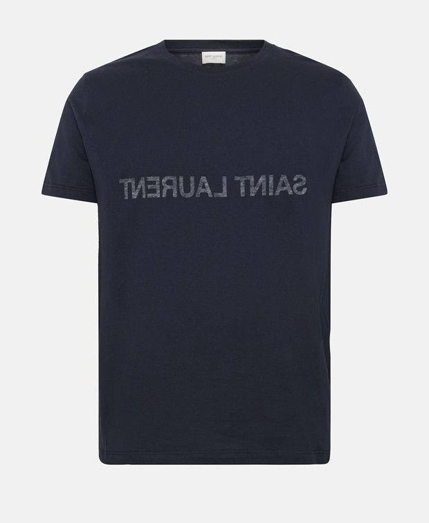 Saint Laurent Paris Crew neck t-shirt Size US L / EU 52-54 / 3 - 1 Thumbnail