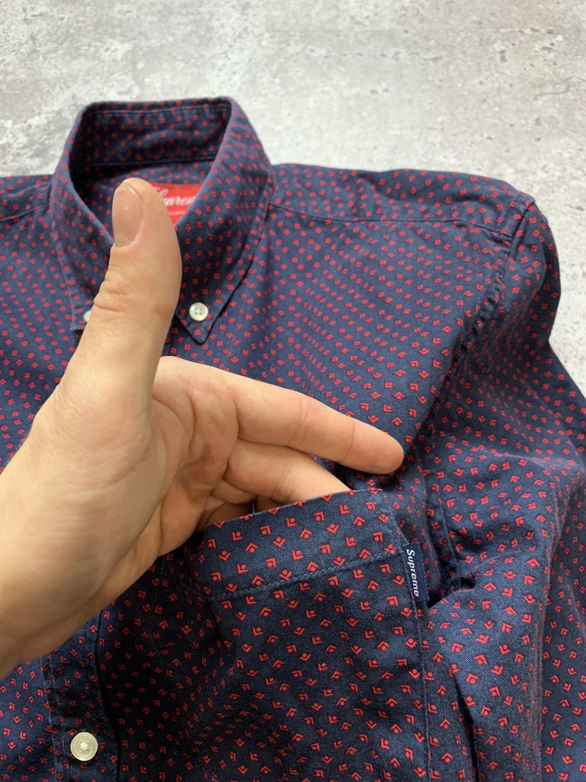 Supreme Supreme monogram shirt Size US M / EU 48-50 / 2 - 3 Thumbnail