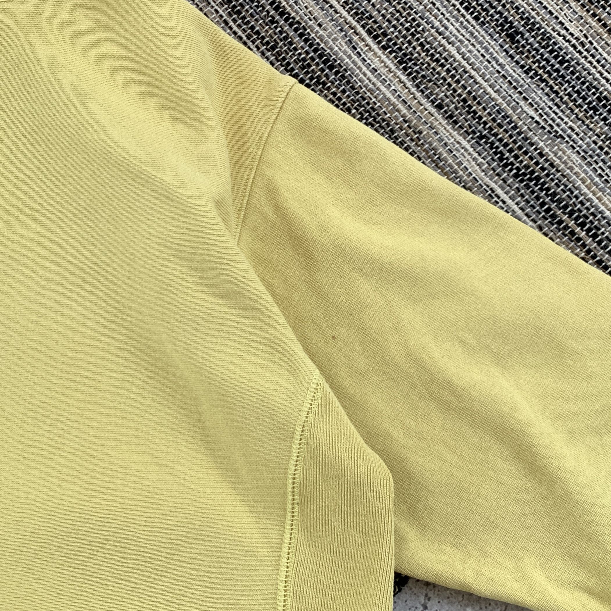 Champion Vintage Champion 90s Yellow Heavyweight Hoodie Sweatshirt Size XS / US 0-2 / IT 36-38 - 7 Thumbnail