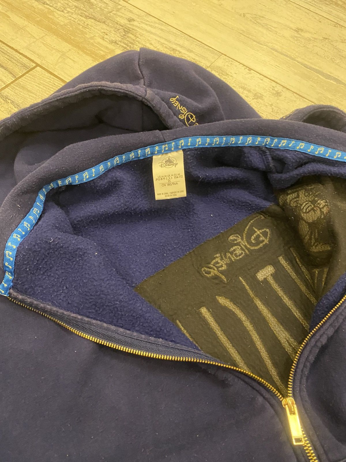 Disney × Japanese Brand Disney Fantasia Zip-up Hoodie Size US L / EU 52-54 / 3 - 3 Thumbnail
