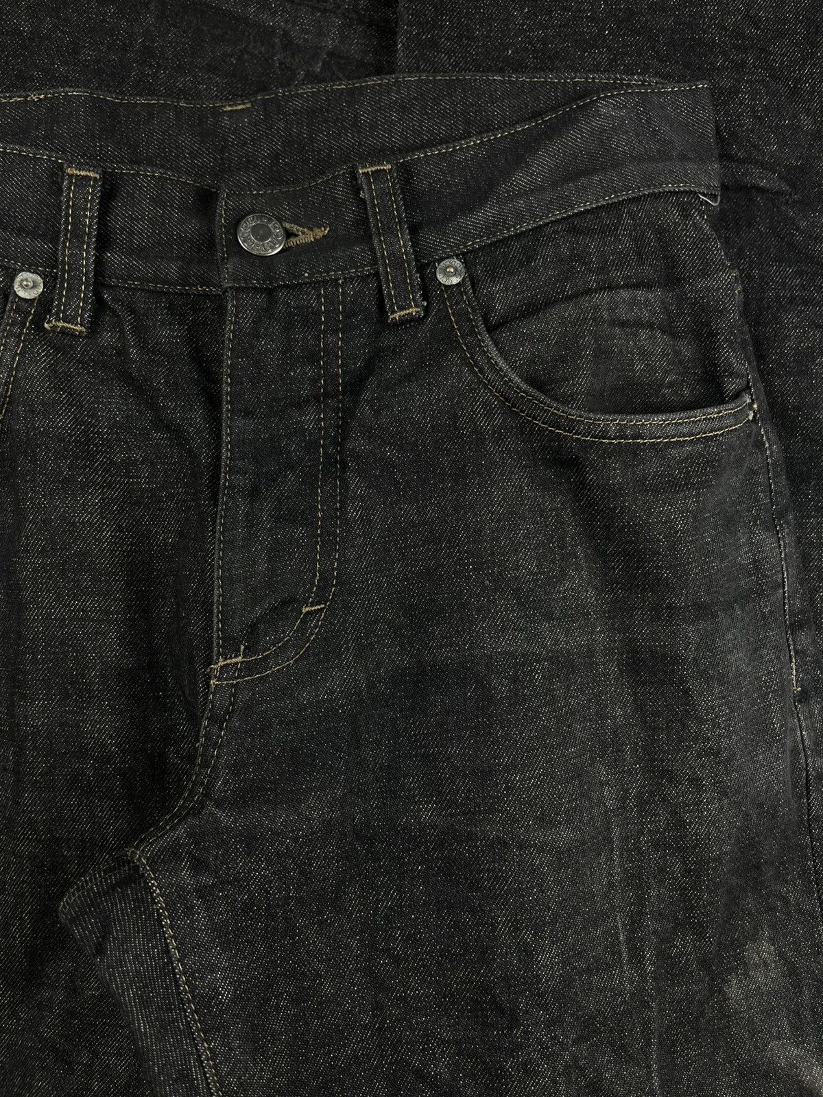 Gucci Gucci Tom Ford Vintage Black Raw Selvedge Denim Jeans Black Size US 28 / EU 44 - 3 Thumbnail