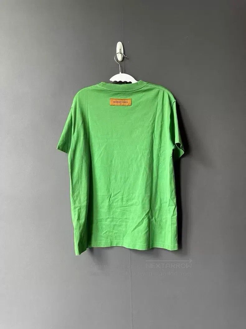 Louis Vuitton Louis Vuitton Green embossed short sleeve Size US S / EU 44-46 / 1 - 2 Thumbnail