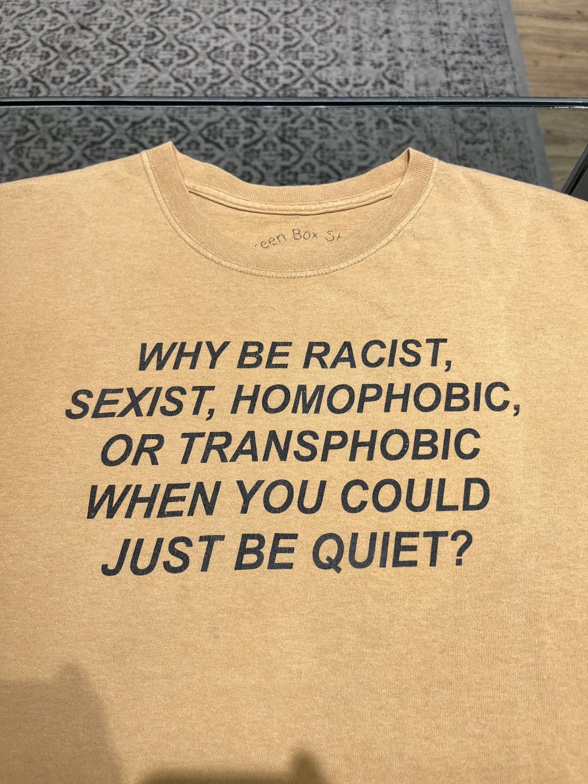 Frank Ocean Rare Green Box Shop LGBTQ Size US XL / EU 56 / 4 - 1 Thumbnail
