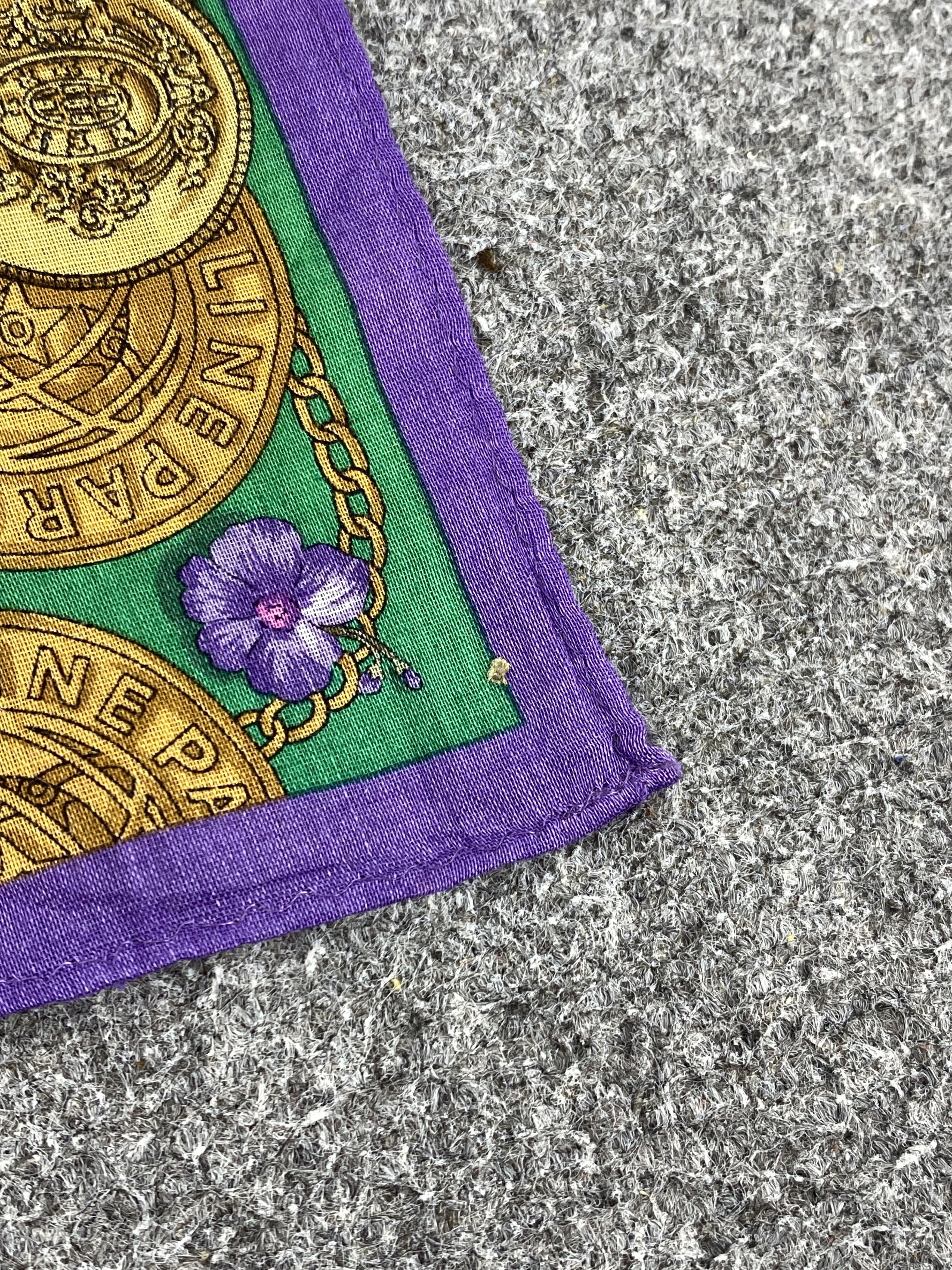 Celine Vintage Celine Handkerchief / Neckerchief KT0291 Size ONE SIZE - 6 Thumbnail