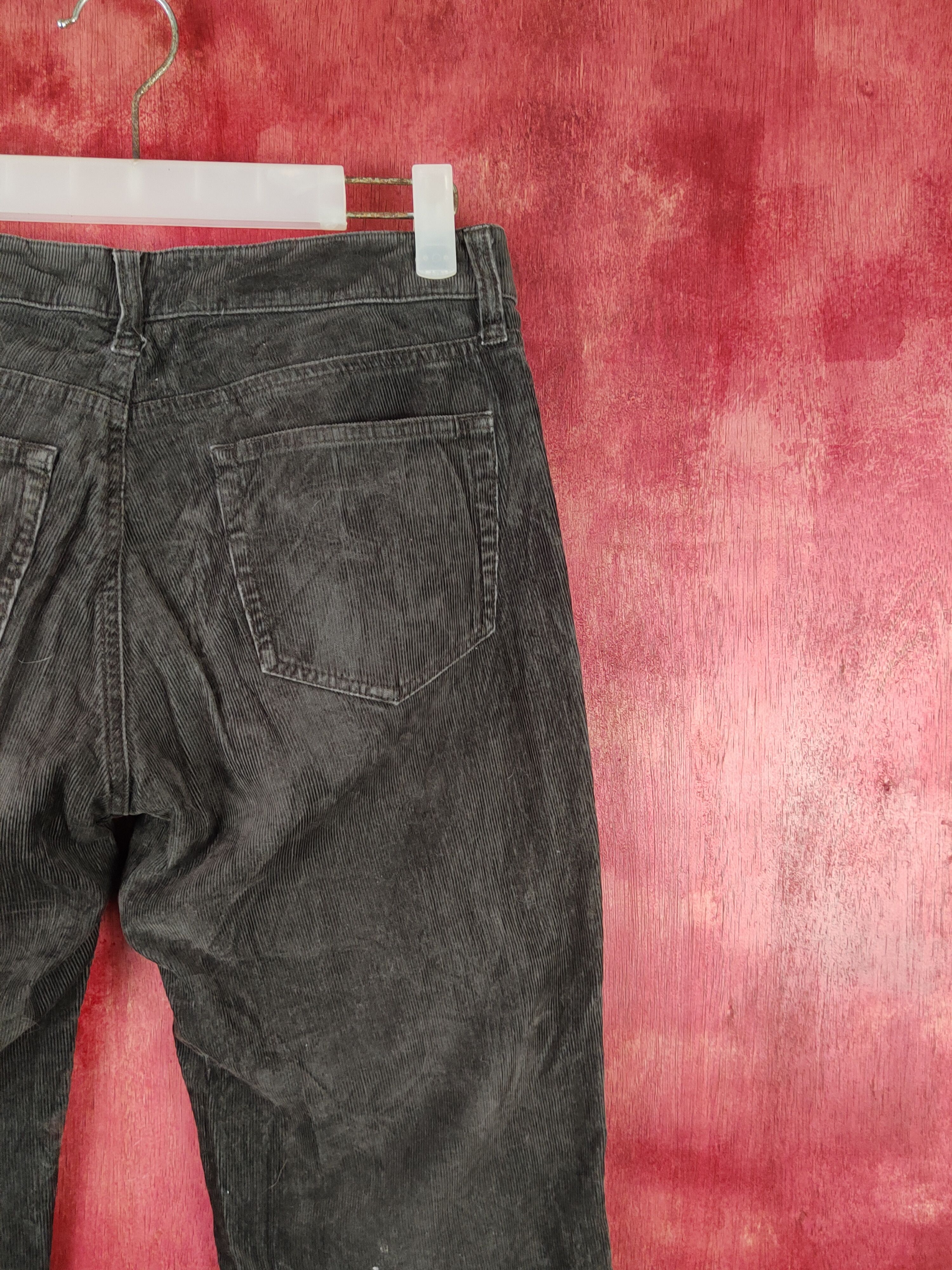 Uniqlo × Vintage Uniqlo Dark Brown japan vintage Corduroy Pants #S1428 Size 25" / US 0 / IT 36 - 10 Thumbnail
