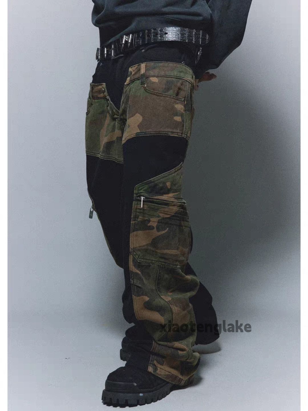 Vintage Utility punk yuppie grunge skate hiphop carpenter pants Size US 34 / EU 50 - 1 Thumbnail