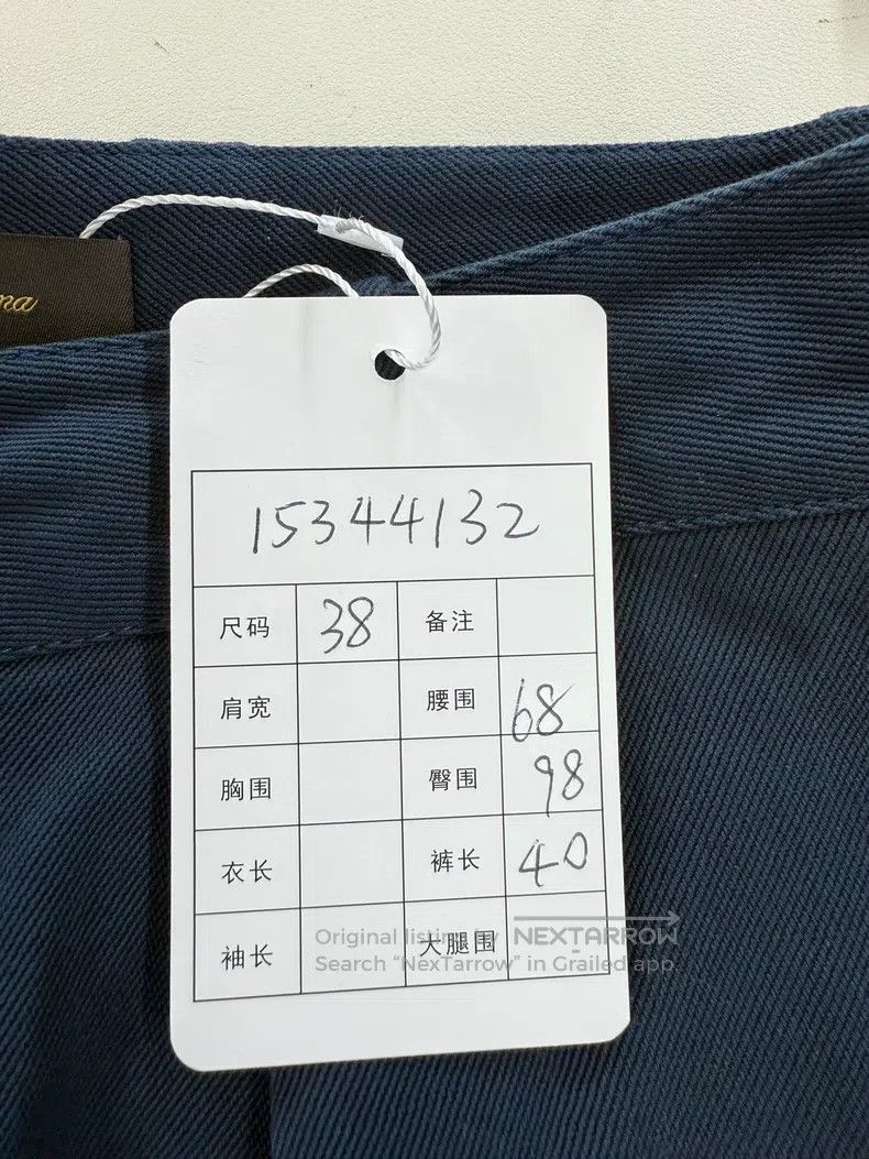 Loro Piana Loro Piana Navy blue shorts Size 25" / US 0 / IT 36 - 5 Thumbnail