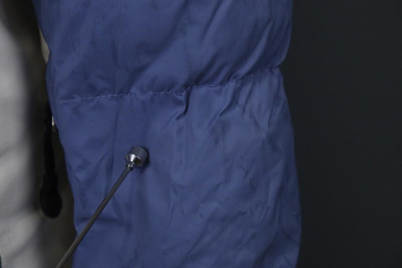 Napapijri Napapijri Blue White Hooded Drawcord Puffer Jacket Size XS Size XS / US 0-2 / IT 36-38 - 10 Thumbnail