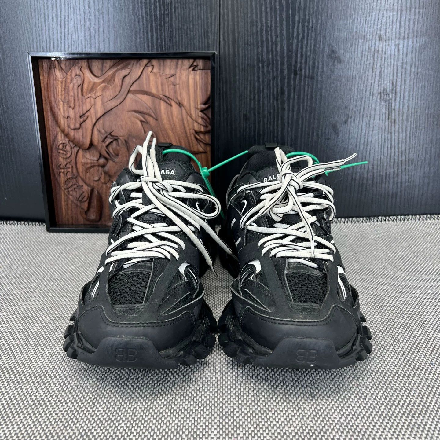 Balenciaga Balenciaga Track Black 38 EU - New Condition, Celeb Style Size US 8 / IT 38 - 2 Thumbnail