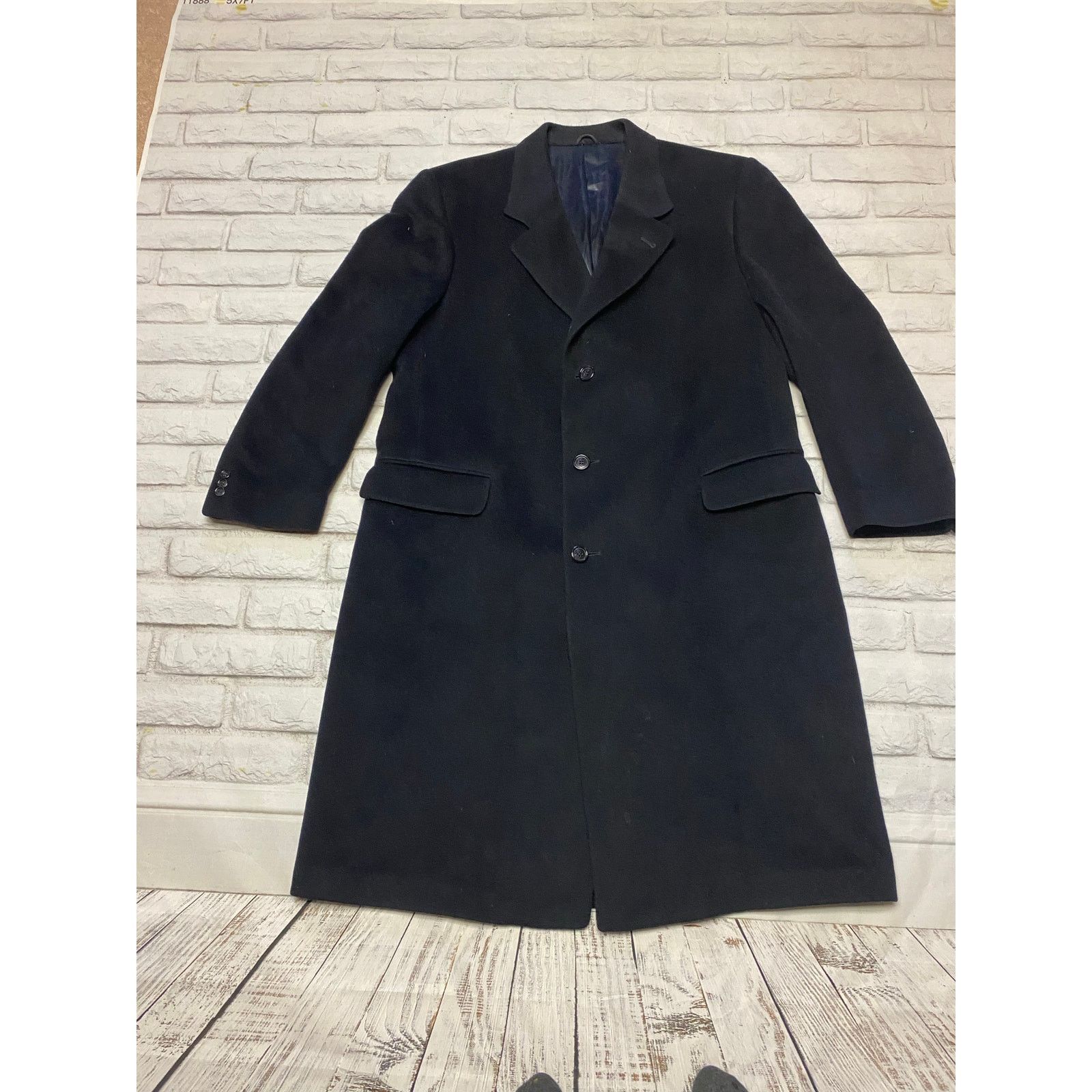 Vintage vintage 70s Duncan Craig Cashmere/Wool Size L XL 44-46 Black Size US L / EU 52-54 / 3 - 10 Thumbnail