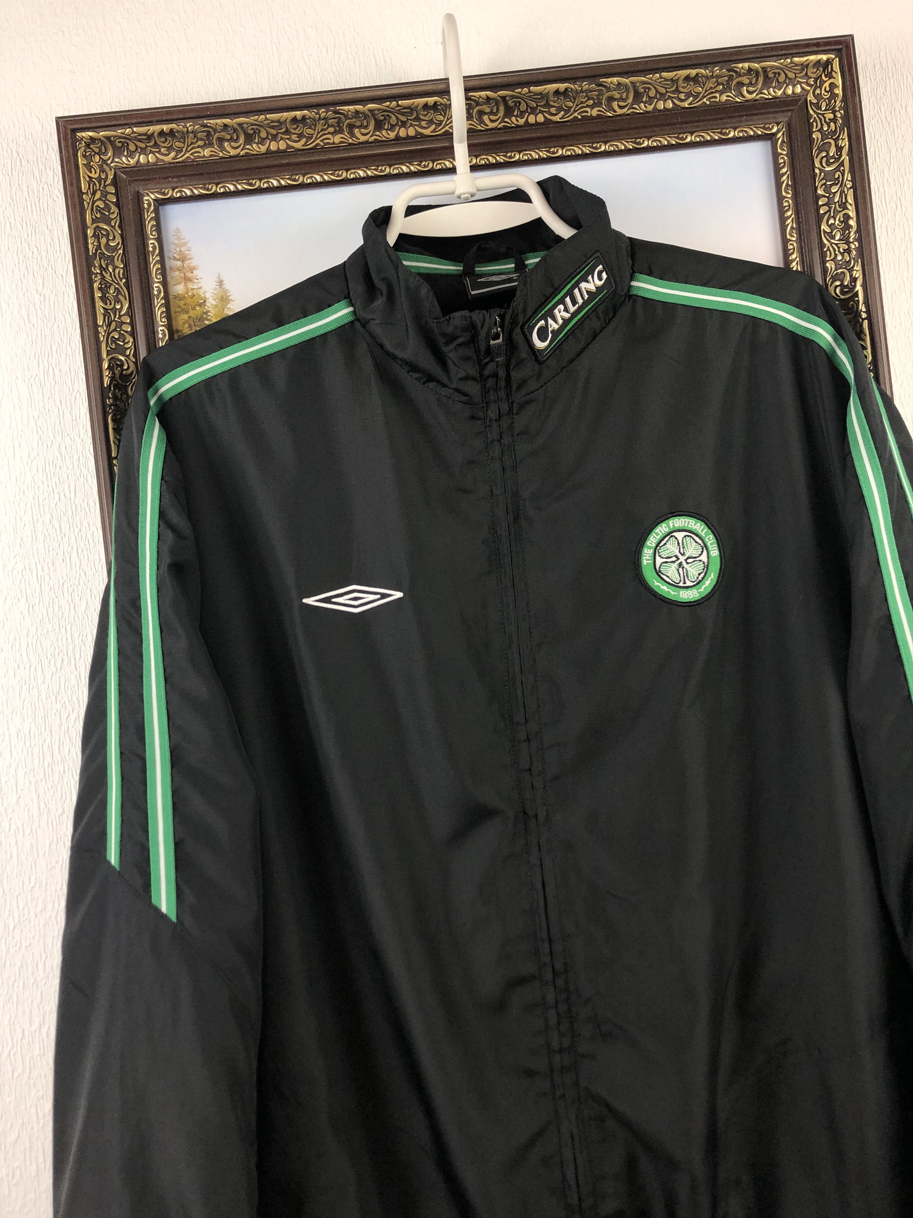 Vintage Vintage FC Celtic Jacket Soccer Track Top Zip Mens Rare Size US M / EU 48-50 / 2 - 3 Thumbnail