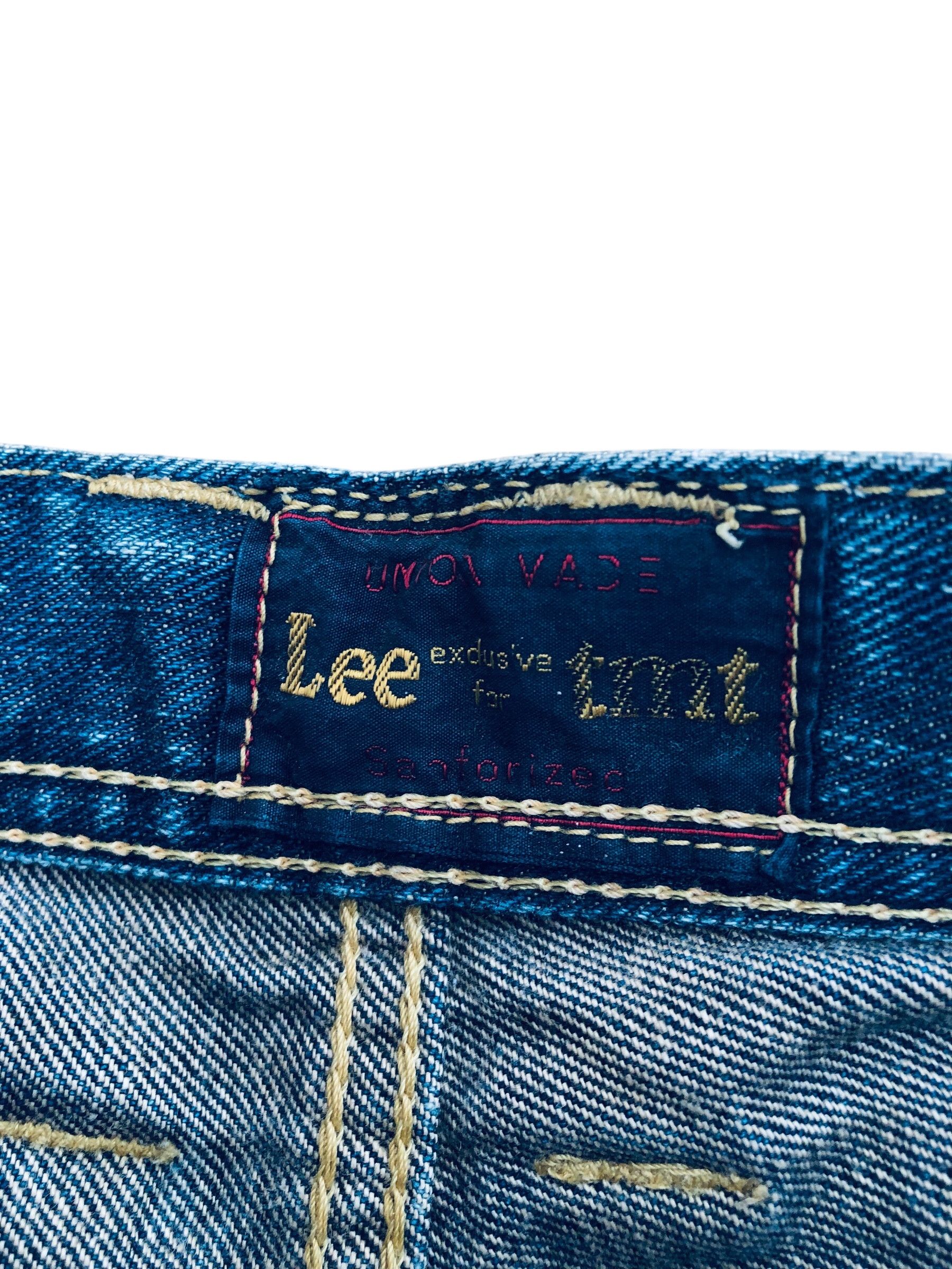Designer × Lee 🔥Rare🔥Lee Distressed BushPant Style Jeans Size US 30 / EU 46 - 5 Thumbnail