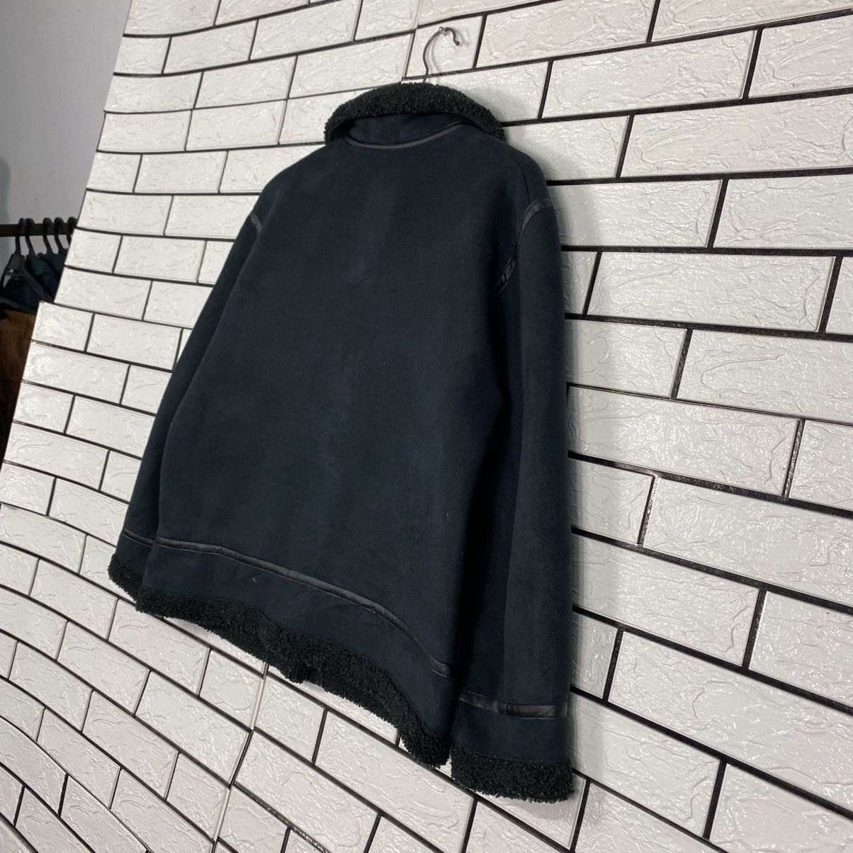 JW Anderson 📌Vintage Soft Leather Biker Jacket JW Anderson Blanket Size US L / EU 52-54 / 3 - 11 Thumbnail