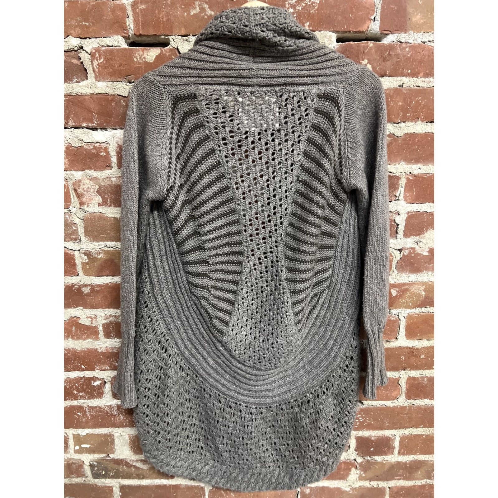 Anthropologie Anthropologie Angel of the North Knit Cardigan Small Brown Womens Size S / US 4 / IT 40 - 3 Thumbnail