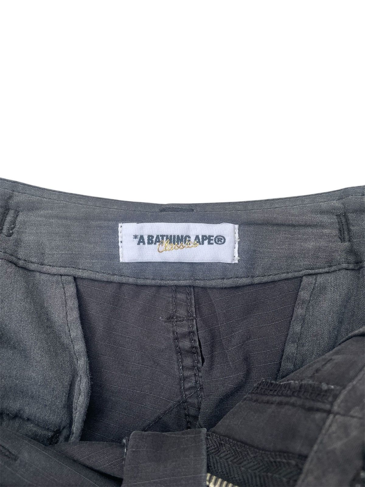 Bape A Bathing Ape Cargo Short Military Size US 31 - 4 Thumbnail