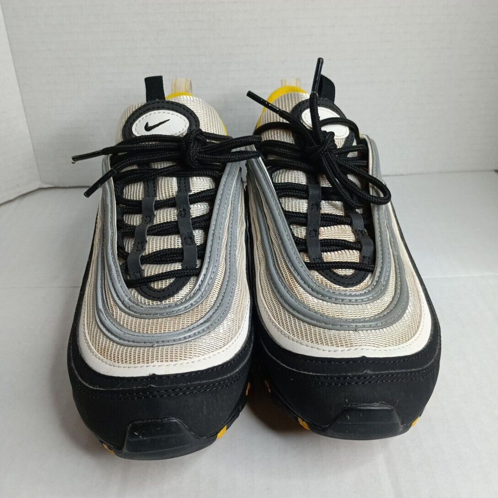 Nike Nike Air Max 97 Sneakers Black White Boy's 7Y Women's 8 Size US 8 / IT 38 - 2 Thumbnail