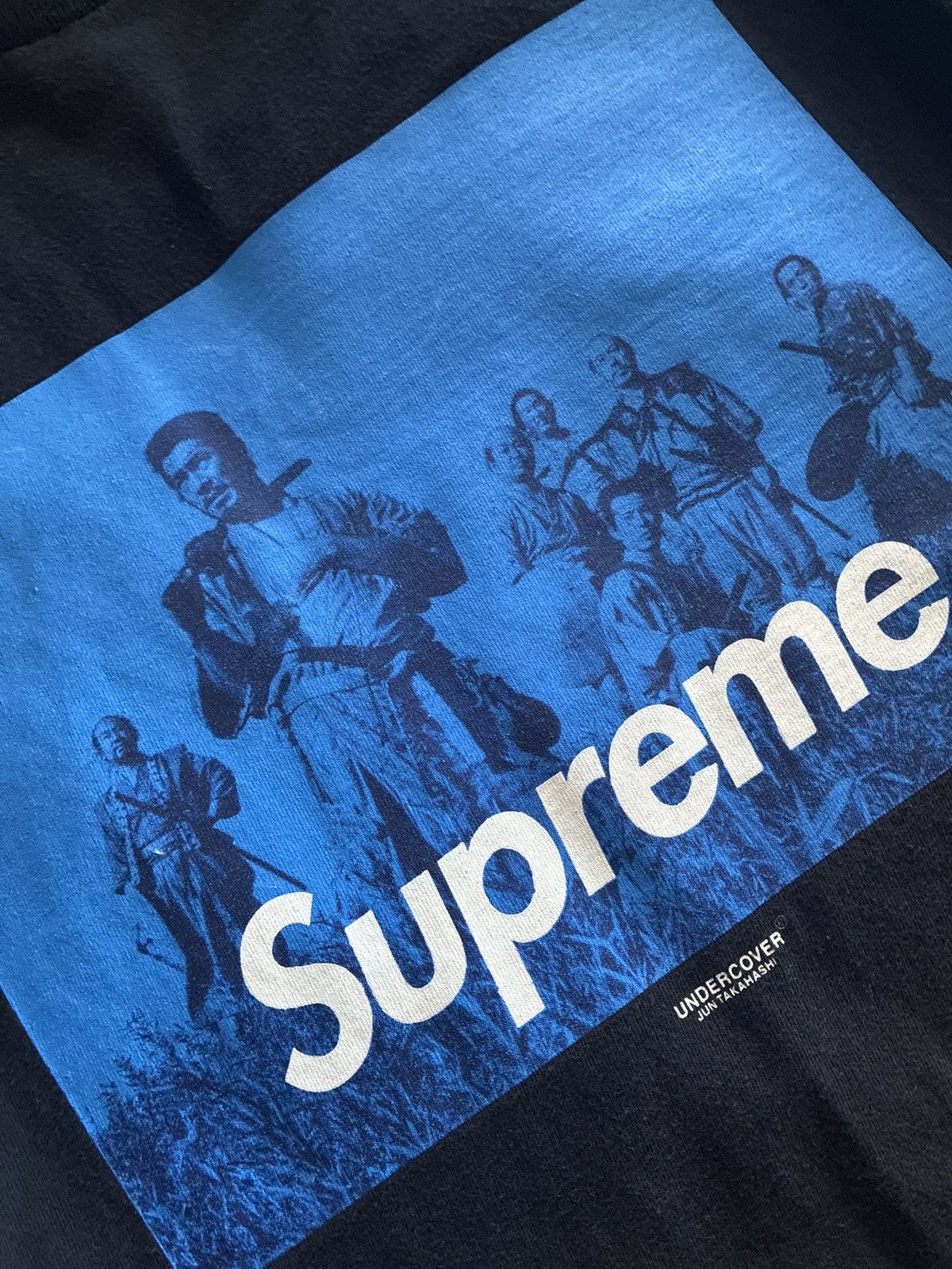 Supreme × Undercover Supreme x Undercover seven samurai tee black size medium Size US L / EU 52-54 / 3 - 5 Thumbnail
