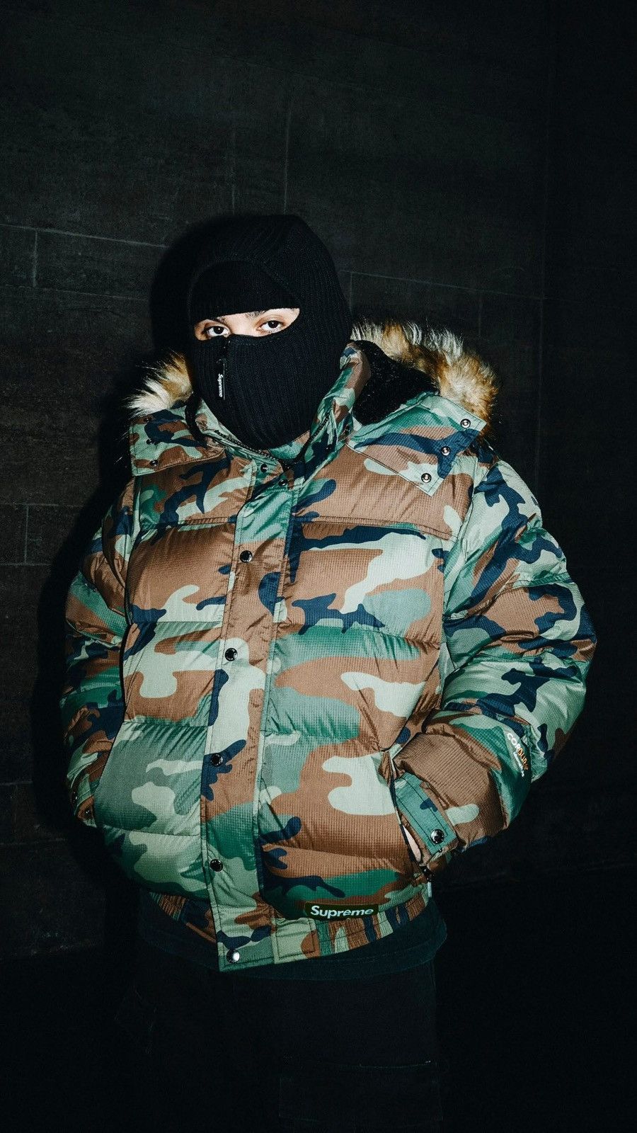 Supreme Supreme Facemask 700-Fill Down Puffer Jacket | Grailed
