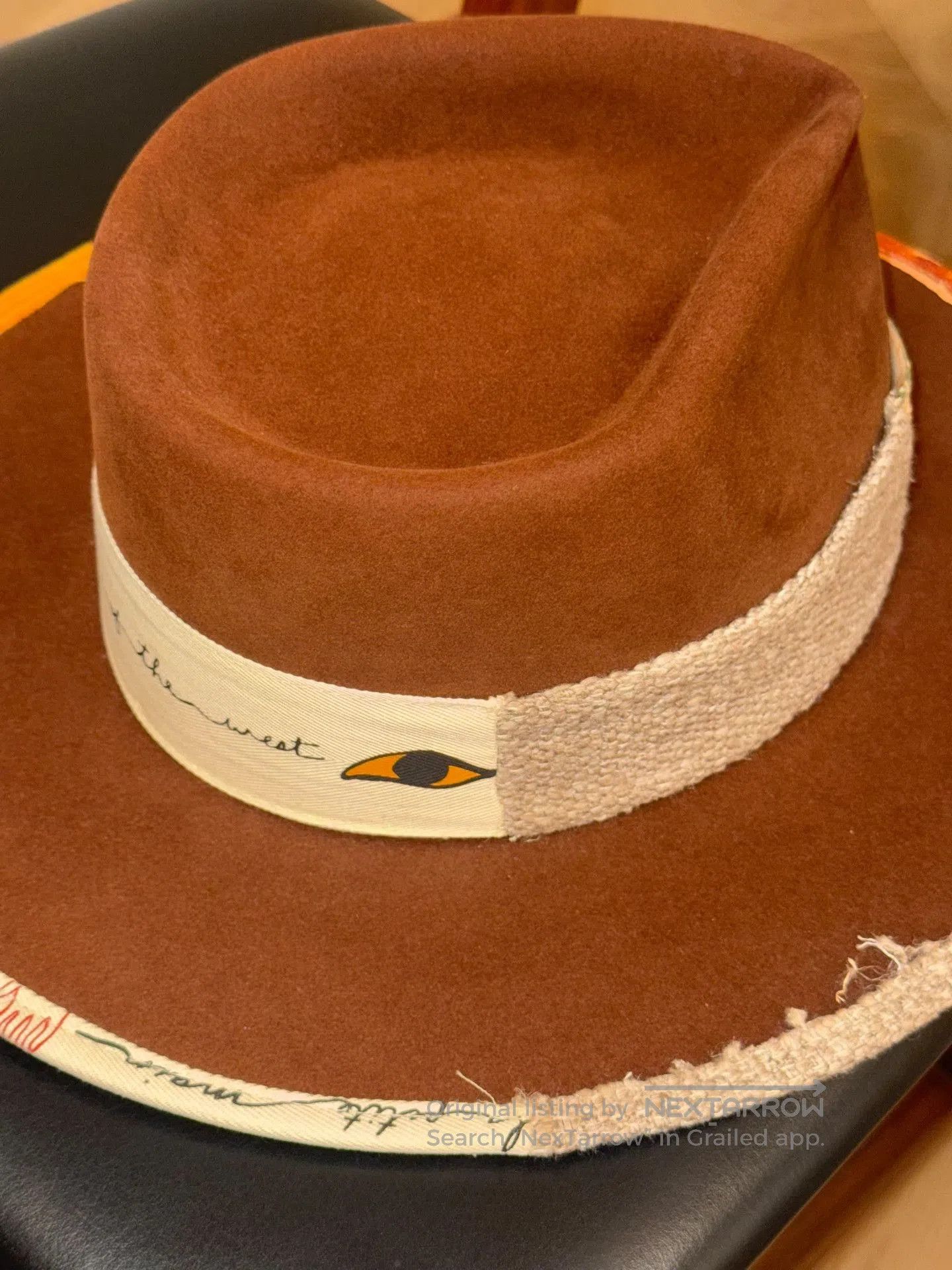 Nick Fouquet Nick Fouquet Western Cowboy Top Hat. Size ONE SIZE - 3 Thumbnail