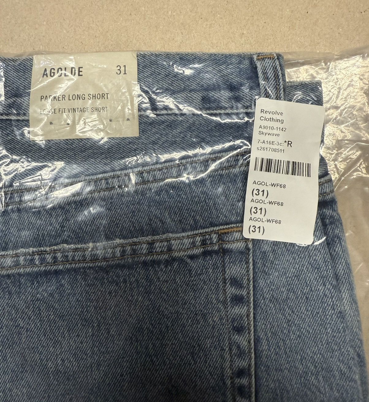REVOLVE REVOLVE Parker Long Short Agolde in SKYWAVE Sz 31 NEW! Size 31" - 5 Thumbnail